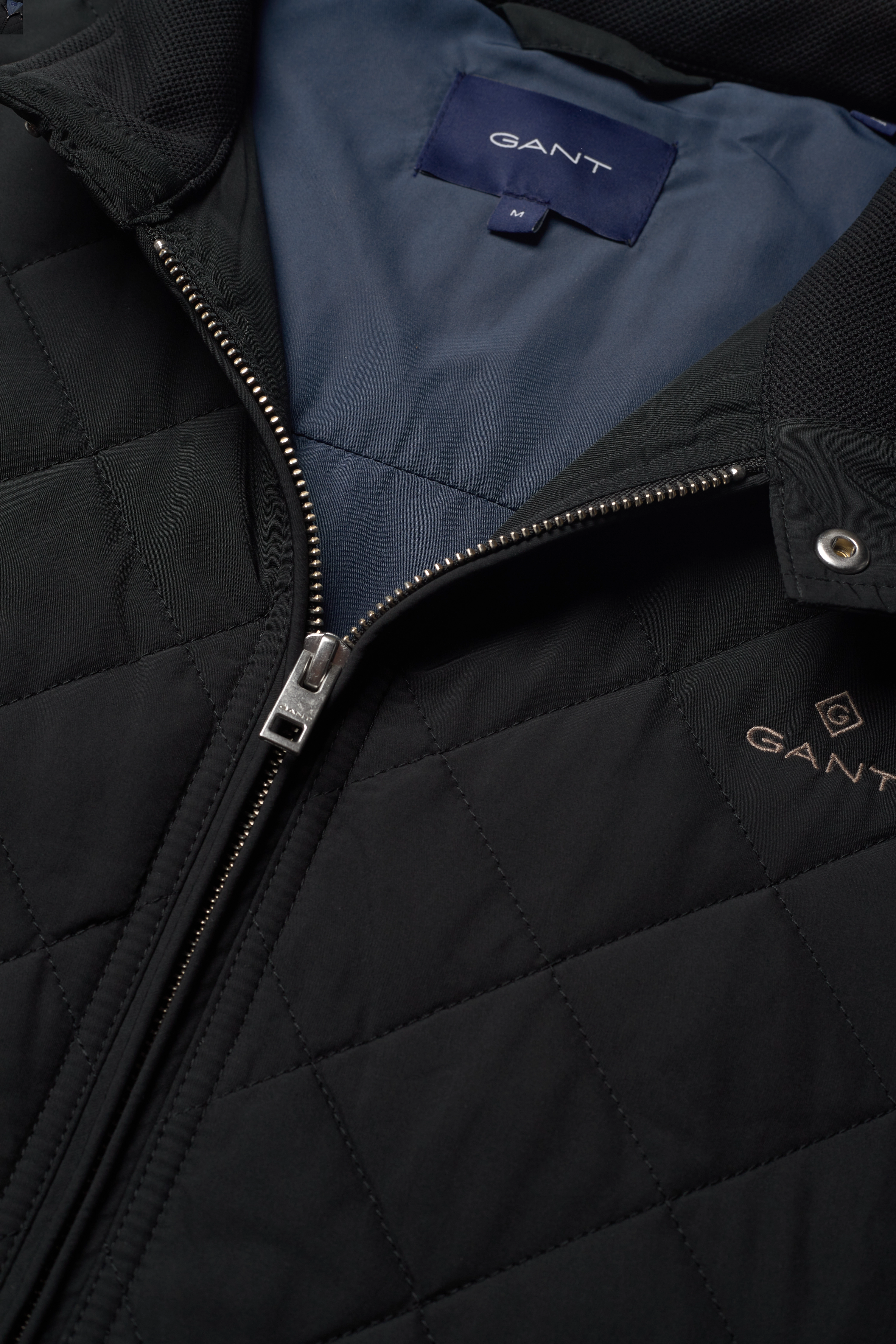 GANT - D1. QUILTED WINDCHEATER VEST - black - 2