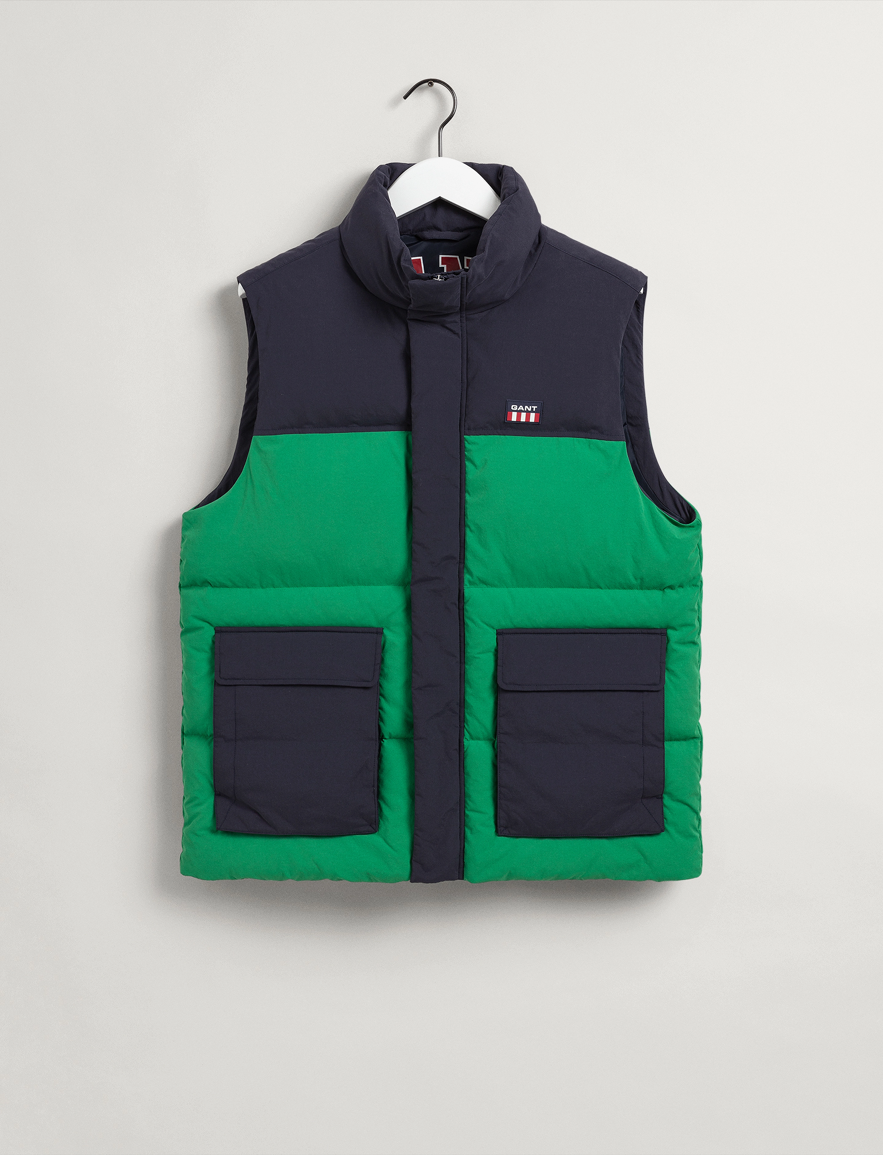 GANT - D2. BLOCKED PADDED VEST - evening blue - 2