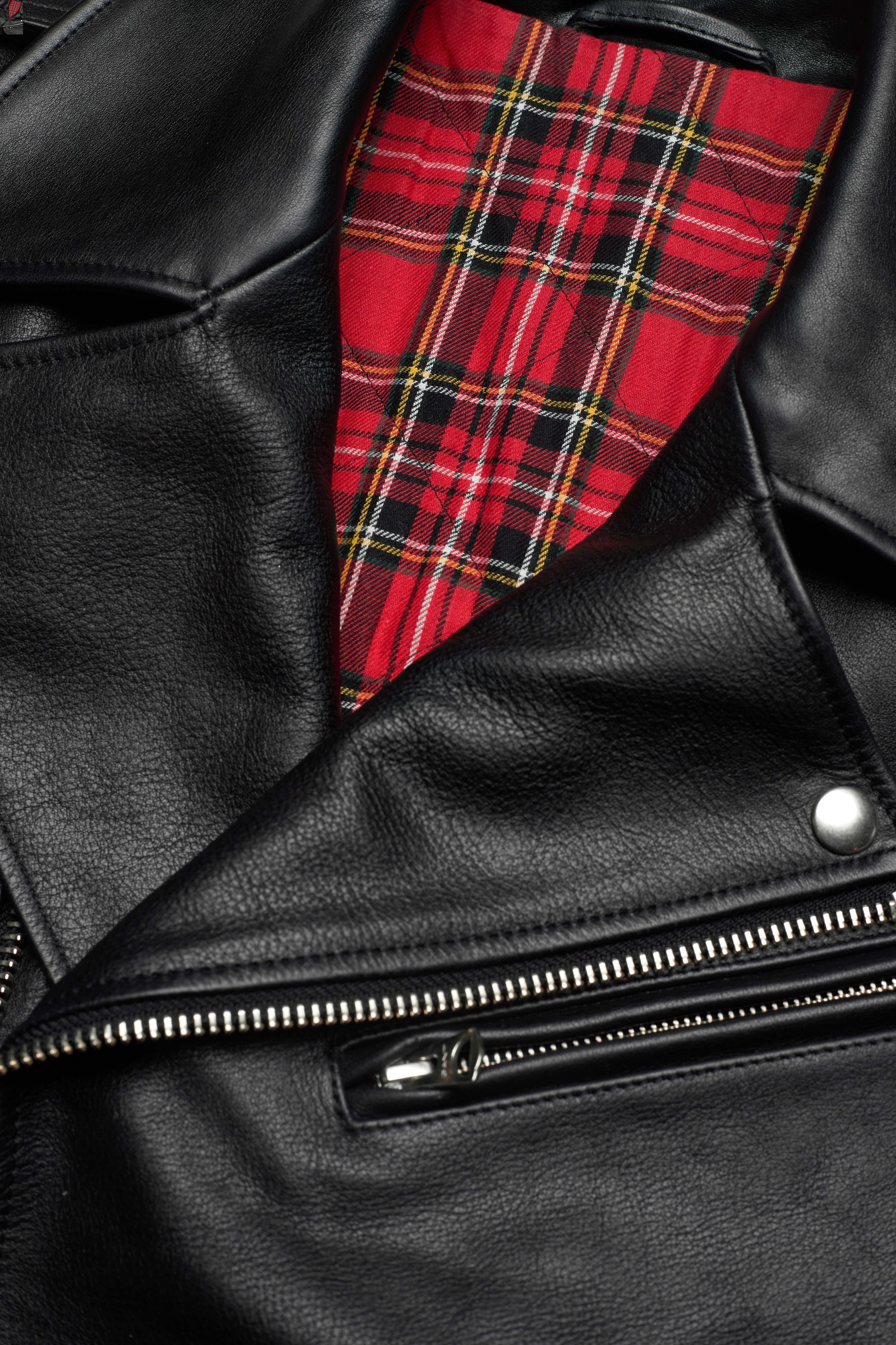 GANT - D1. LEATHER BIKER JACKET - black - 2