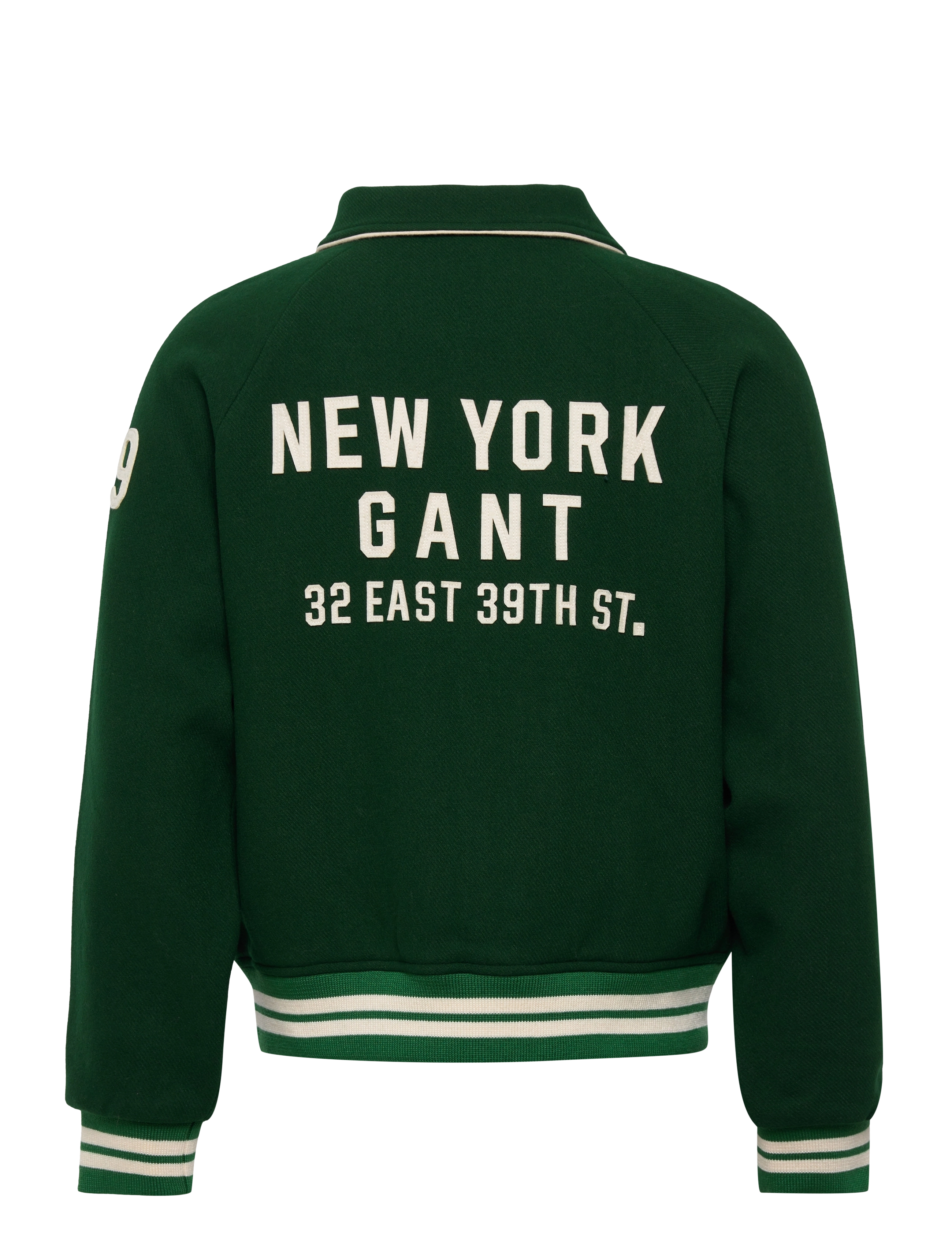 GANT - D2. WOOL GANT VARSITY - forest green - 1