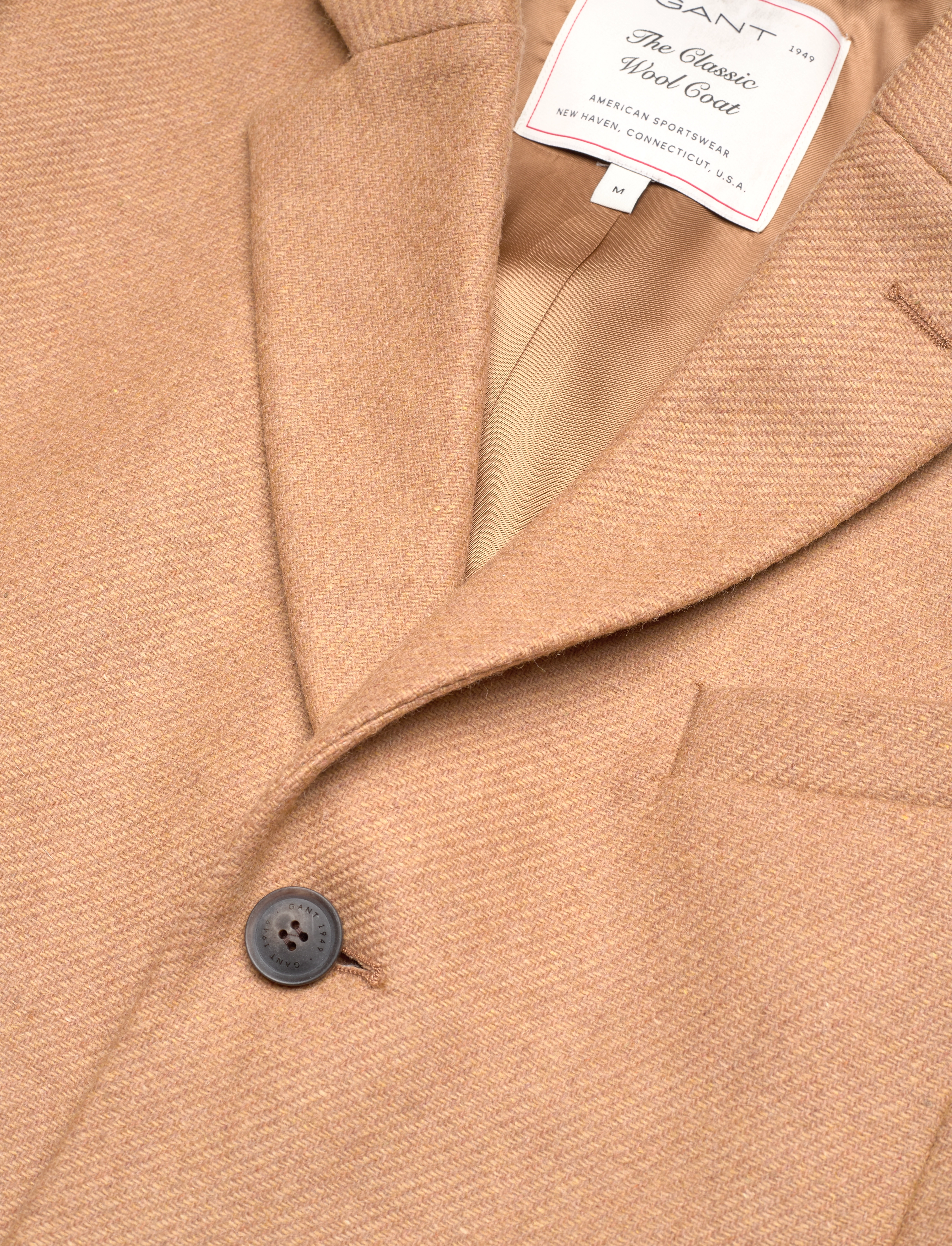 GANT - D1. CLASSIC WOOL COAT - warm khaki - 2