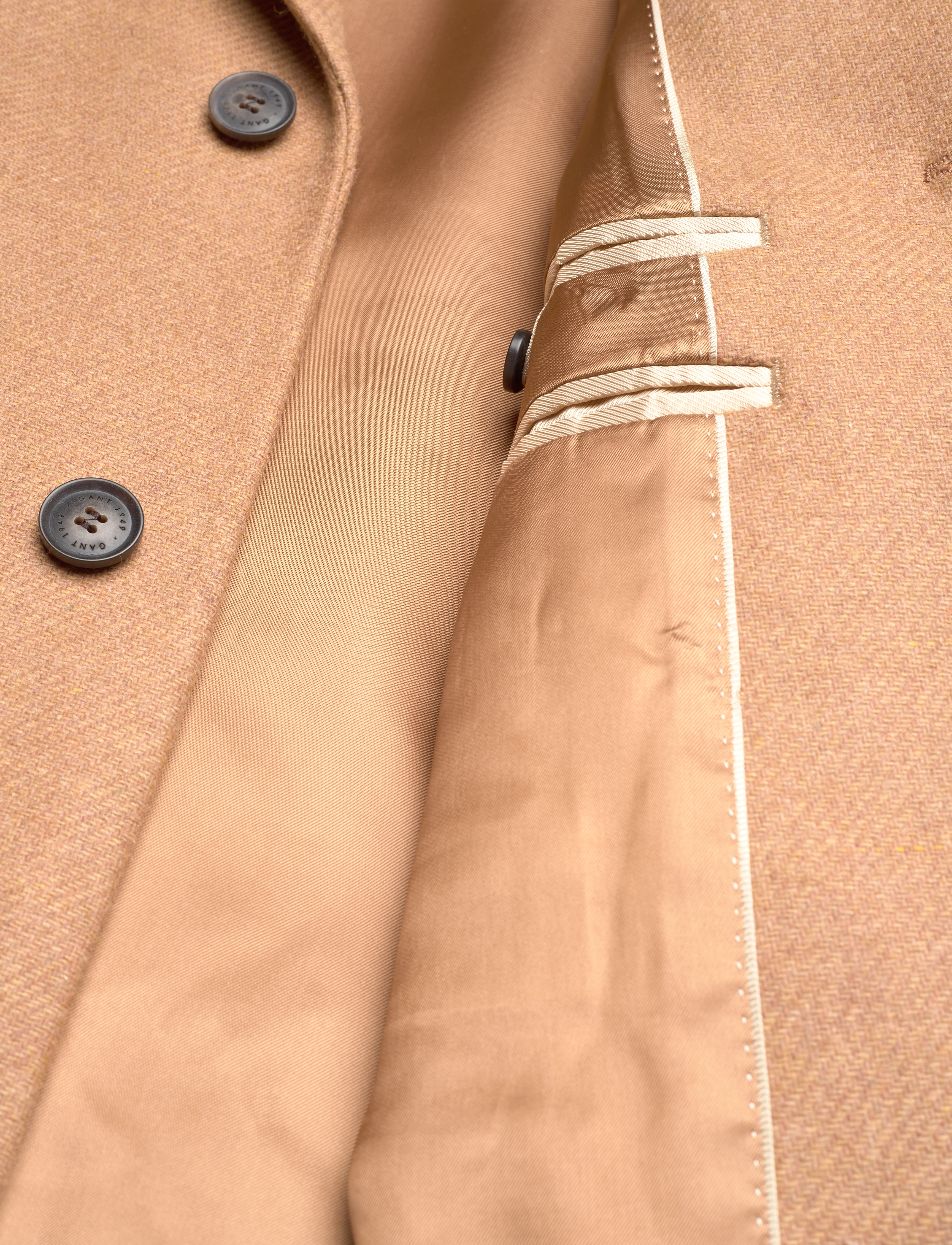 GANT - D1. CLASSIC WOOL COAT - warm khaki - 4