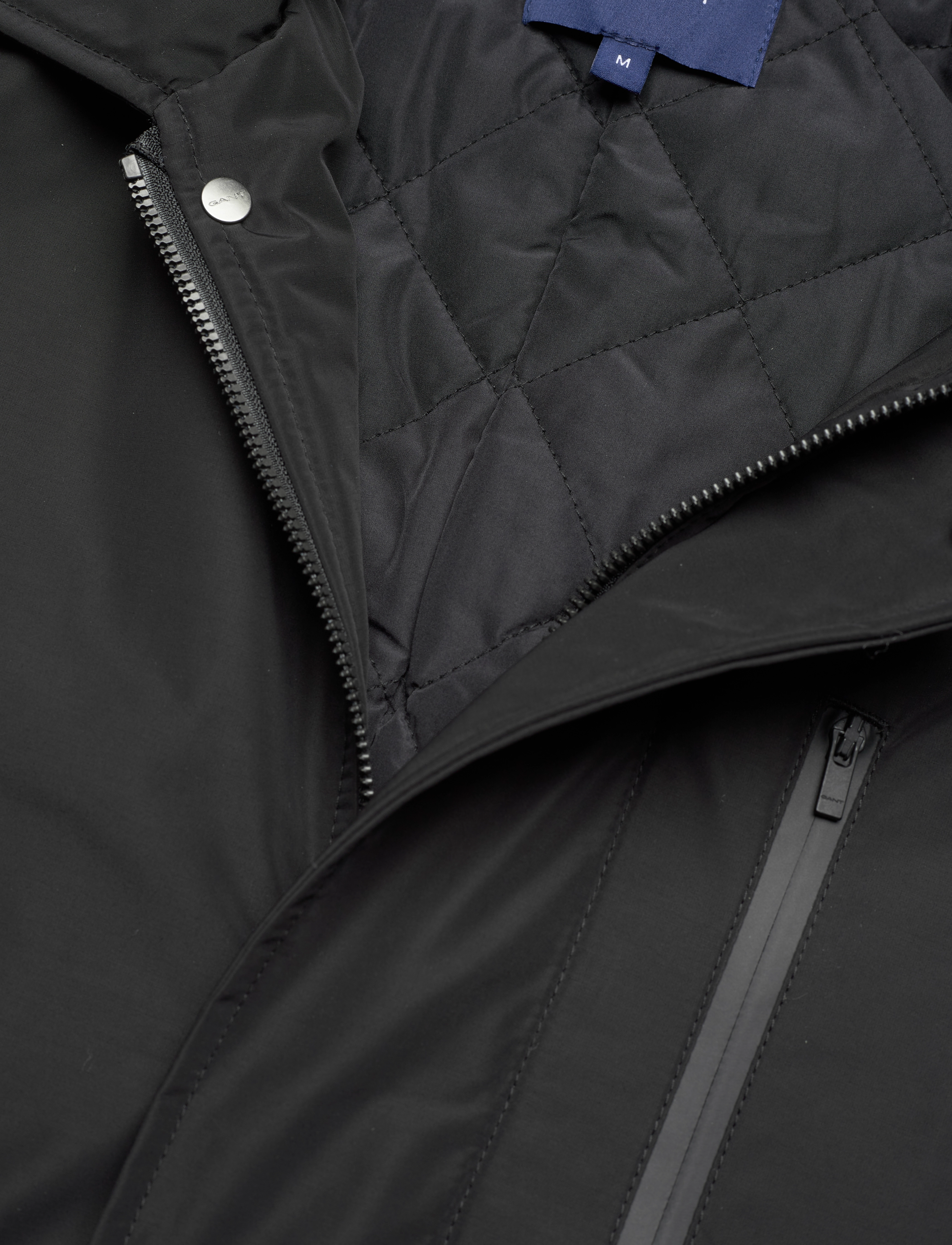 GANT - D1. PADDED CAR COAT - black - 3