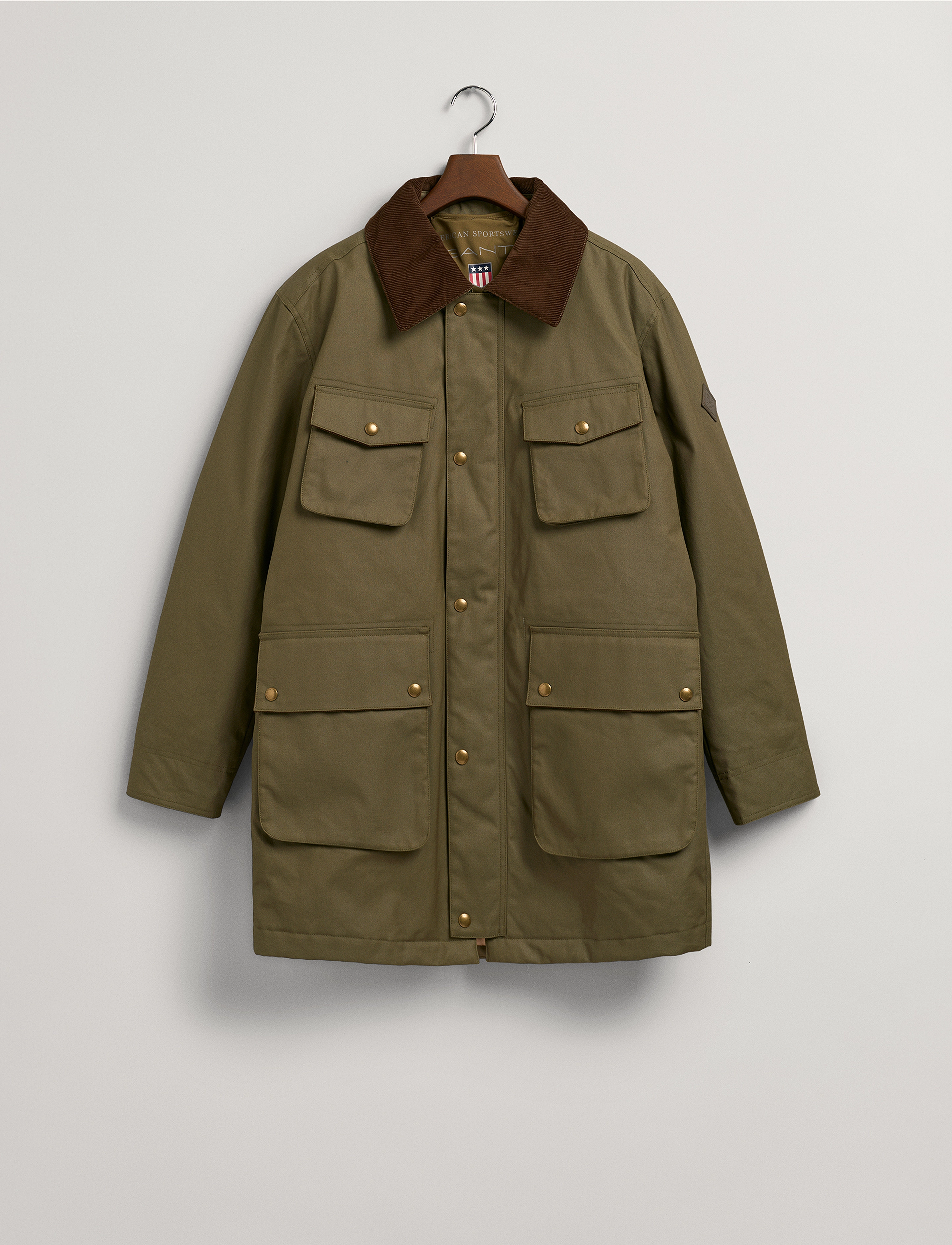 GANT - D1. WAXED DOUBLE DECKER - hunter green - 4