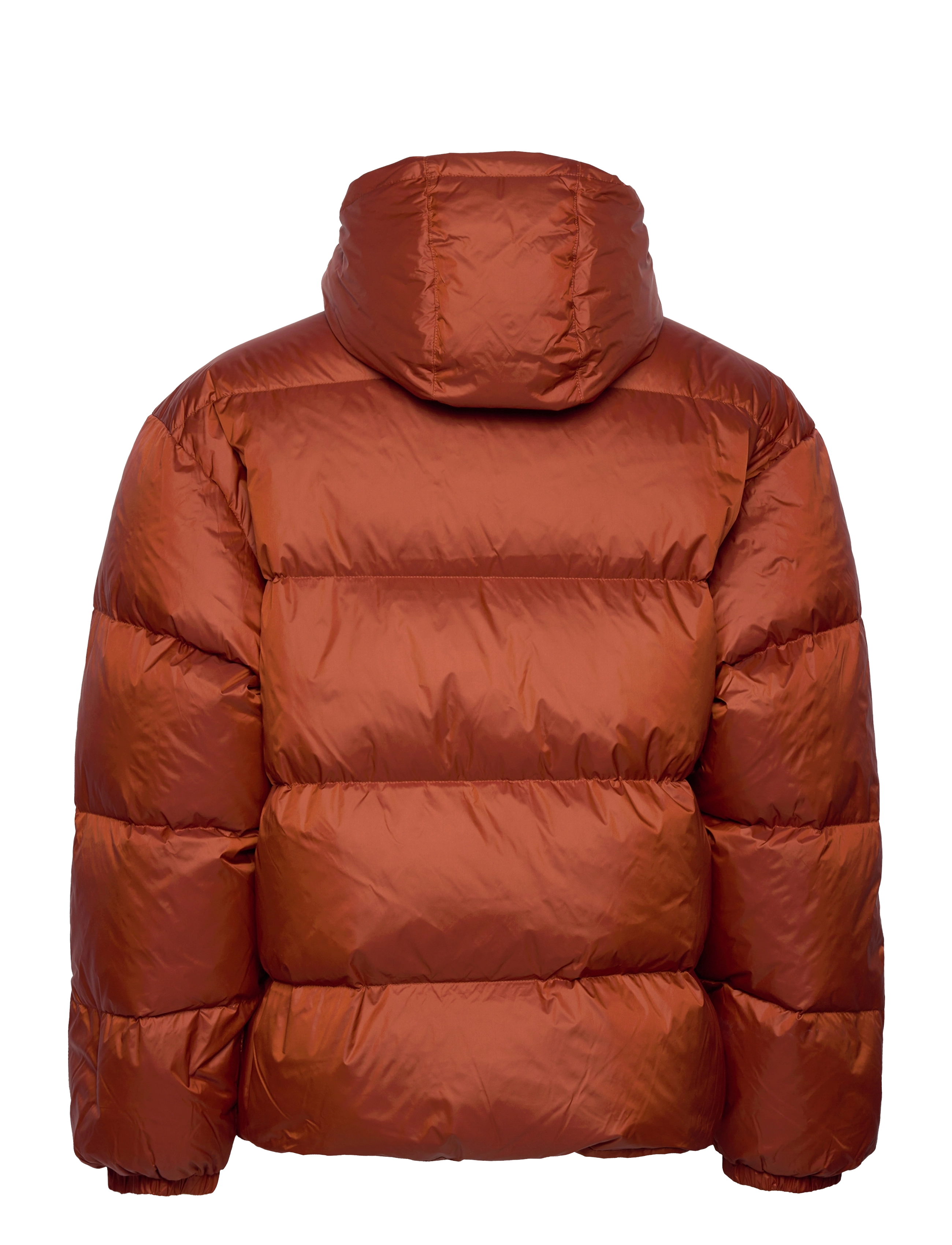 GANT - D1. SHINY PUFFER JACKET - dark ochre - 1