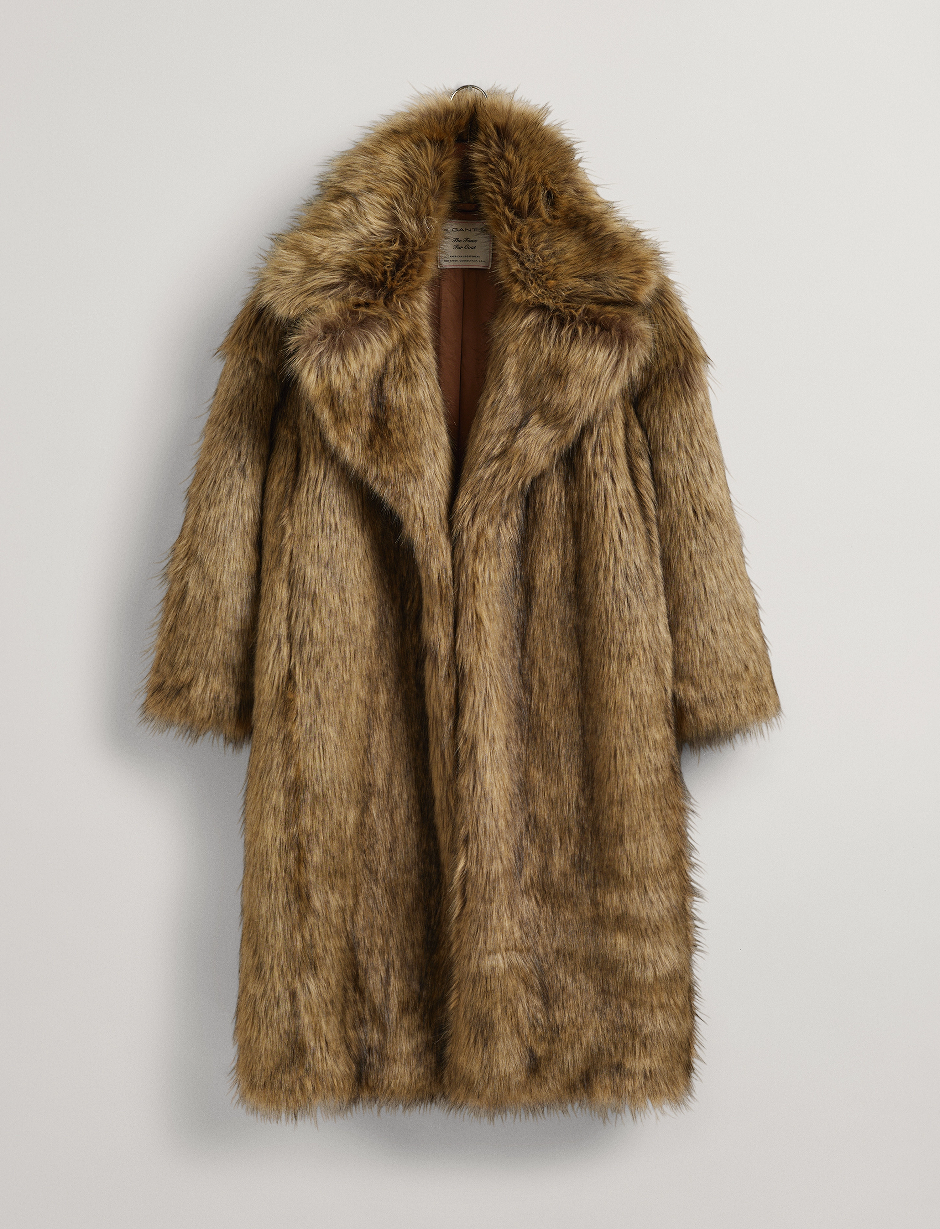 GANT - D2. FAUX FUR COAT - tan brown - 2
