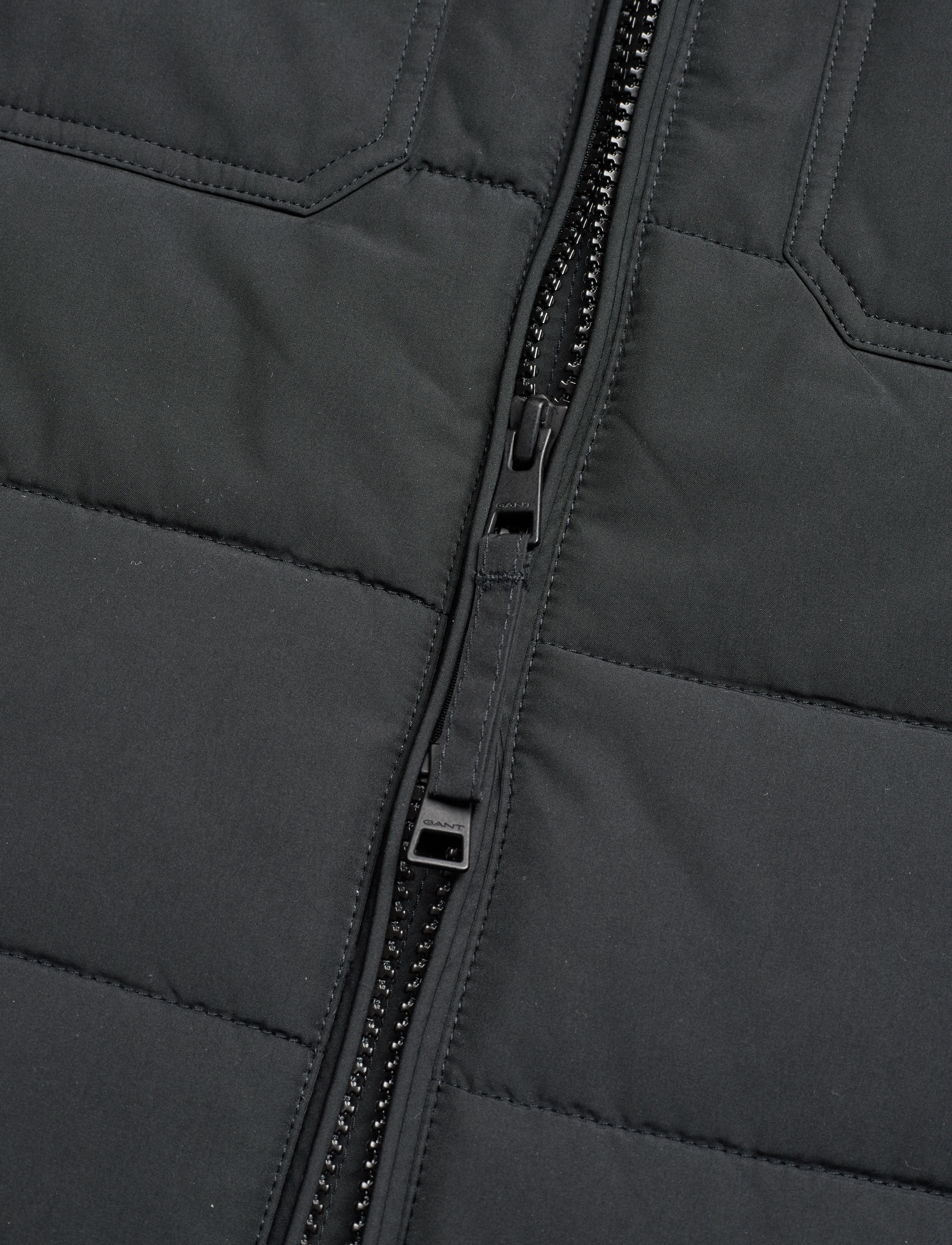 GANT - D1. CHANNEL QUILTED WINDCHEATER - black - 3