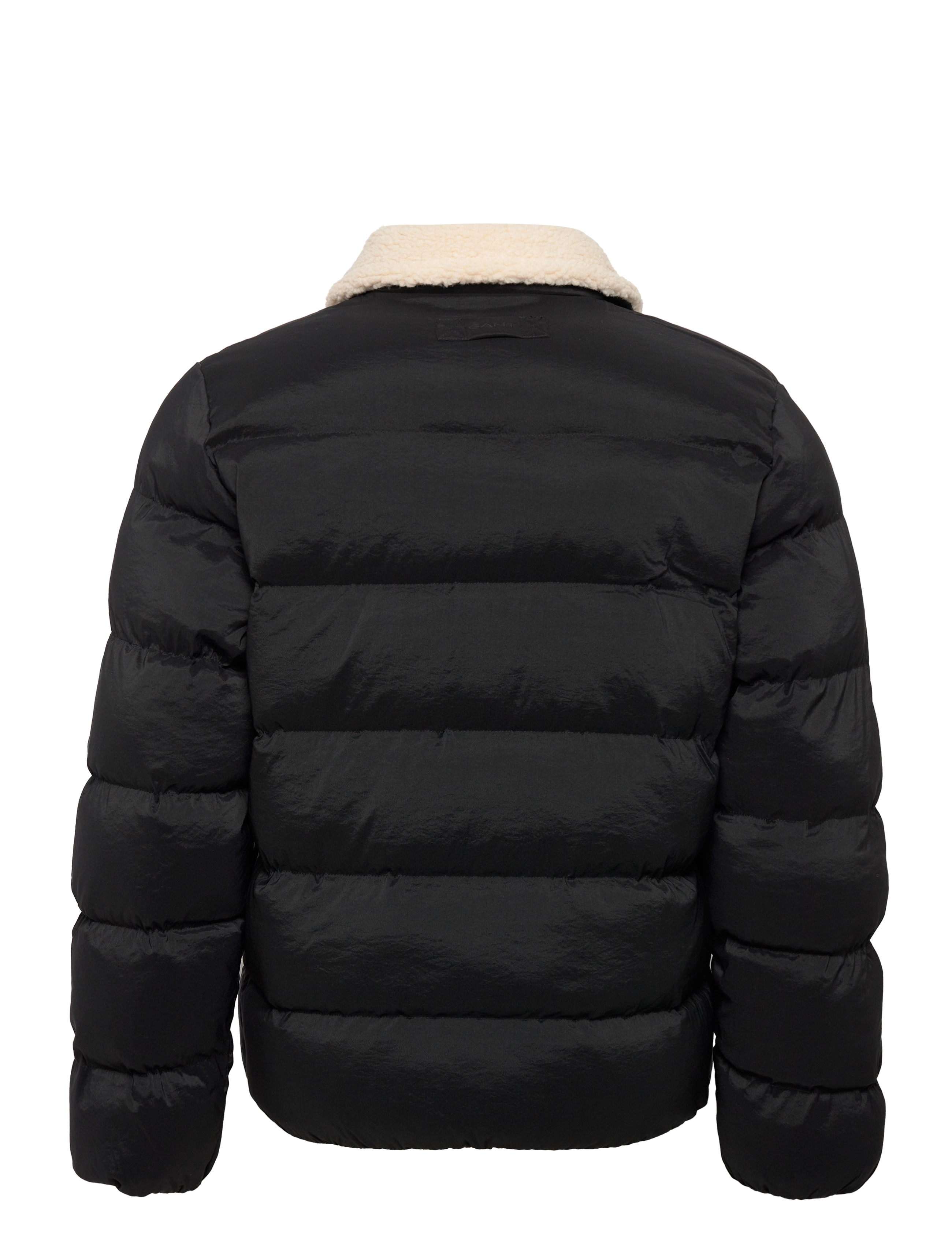 GANT - D1. FLIGHT PUFFER JACKET - ebony black - 1