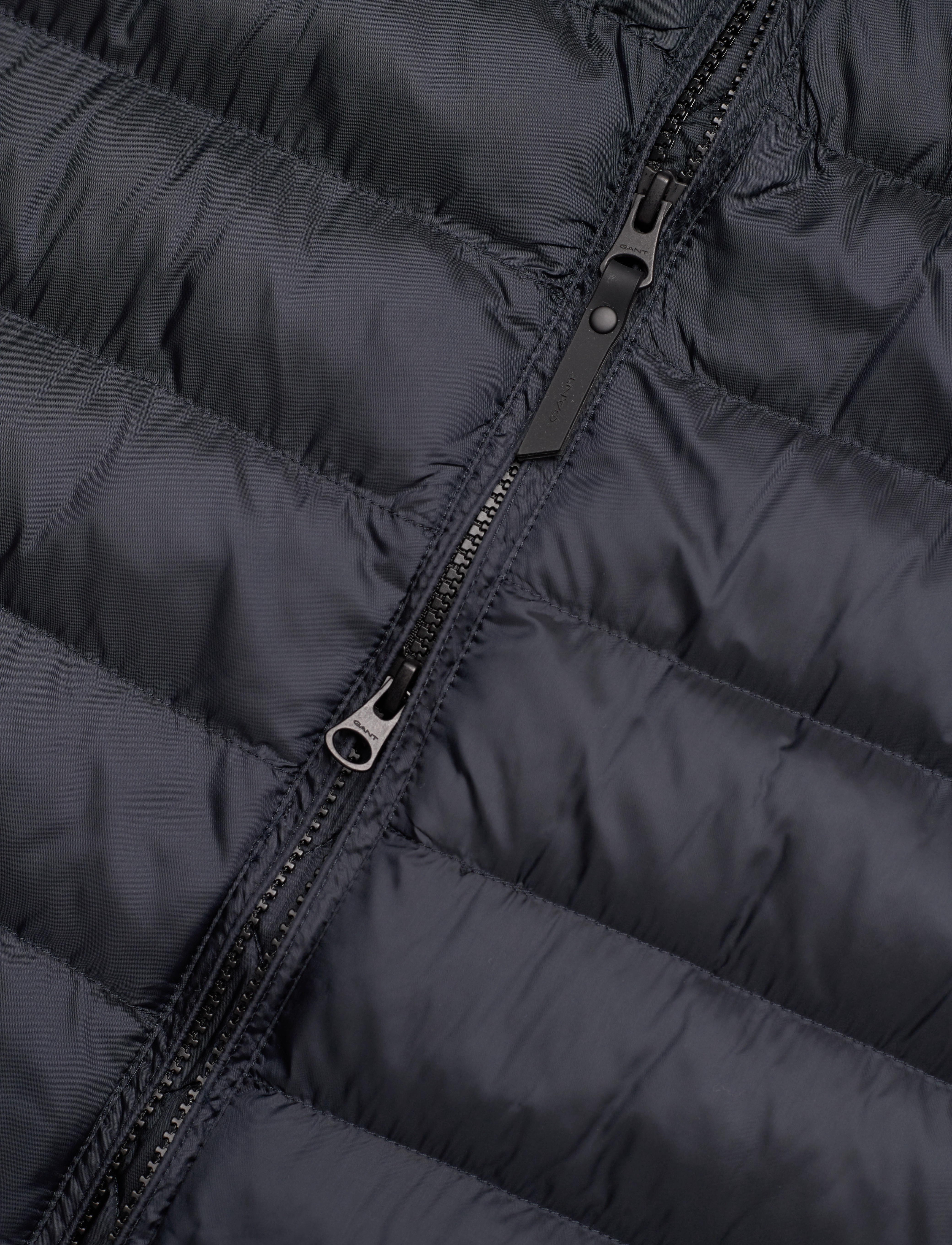 GANT - D1. MIXED MEDIA LIGHT PADDED JKT - black - 3