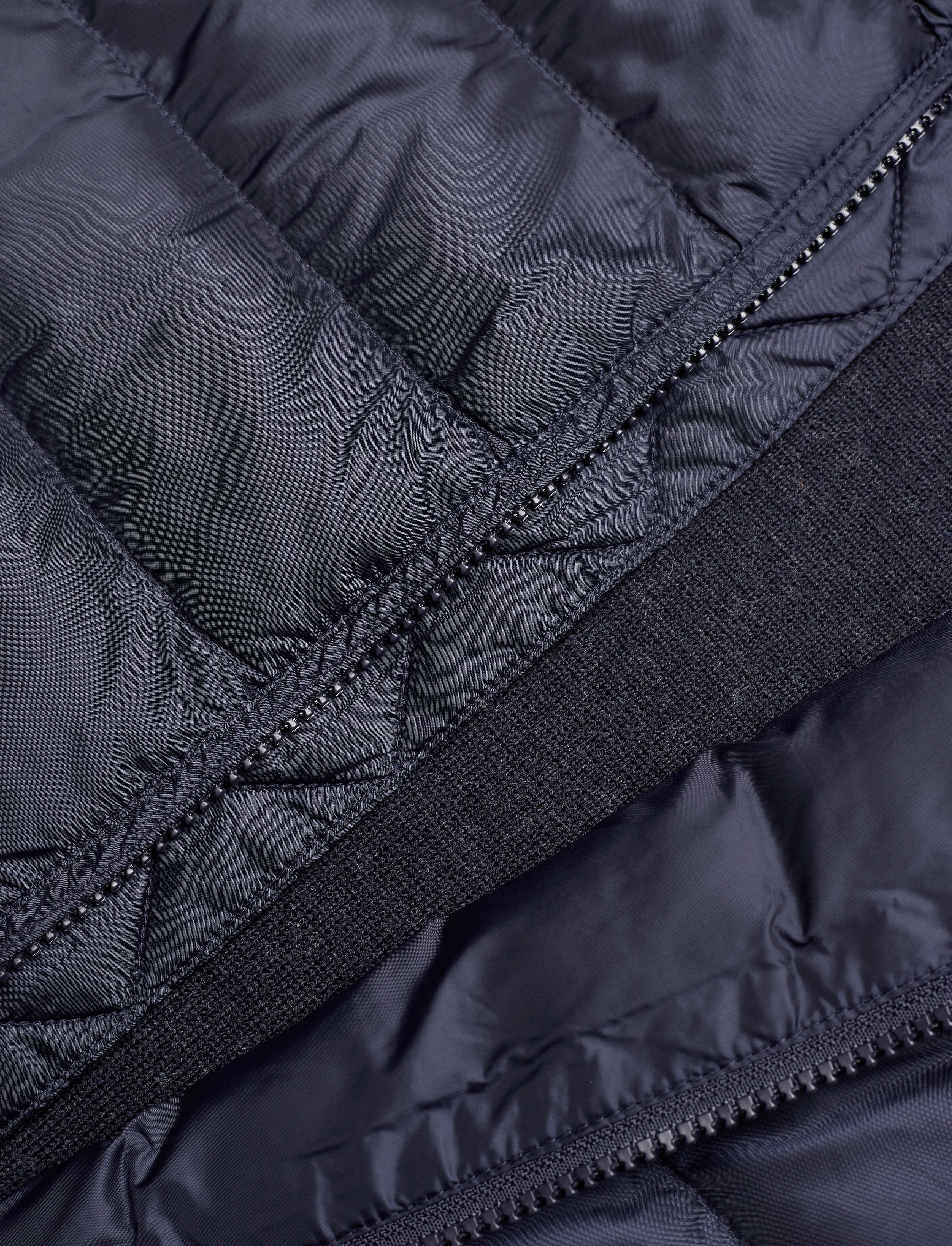 GANT - D1. MIXED MEDIA LIGHT PADDED JKT - evening blue - 4