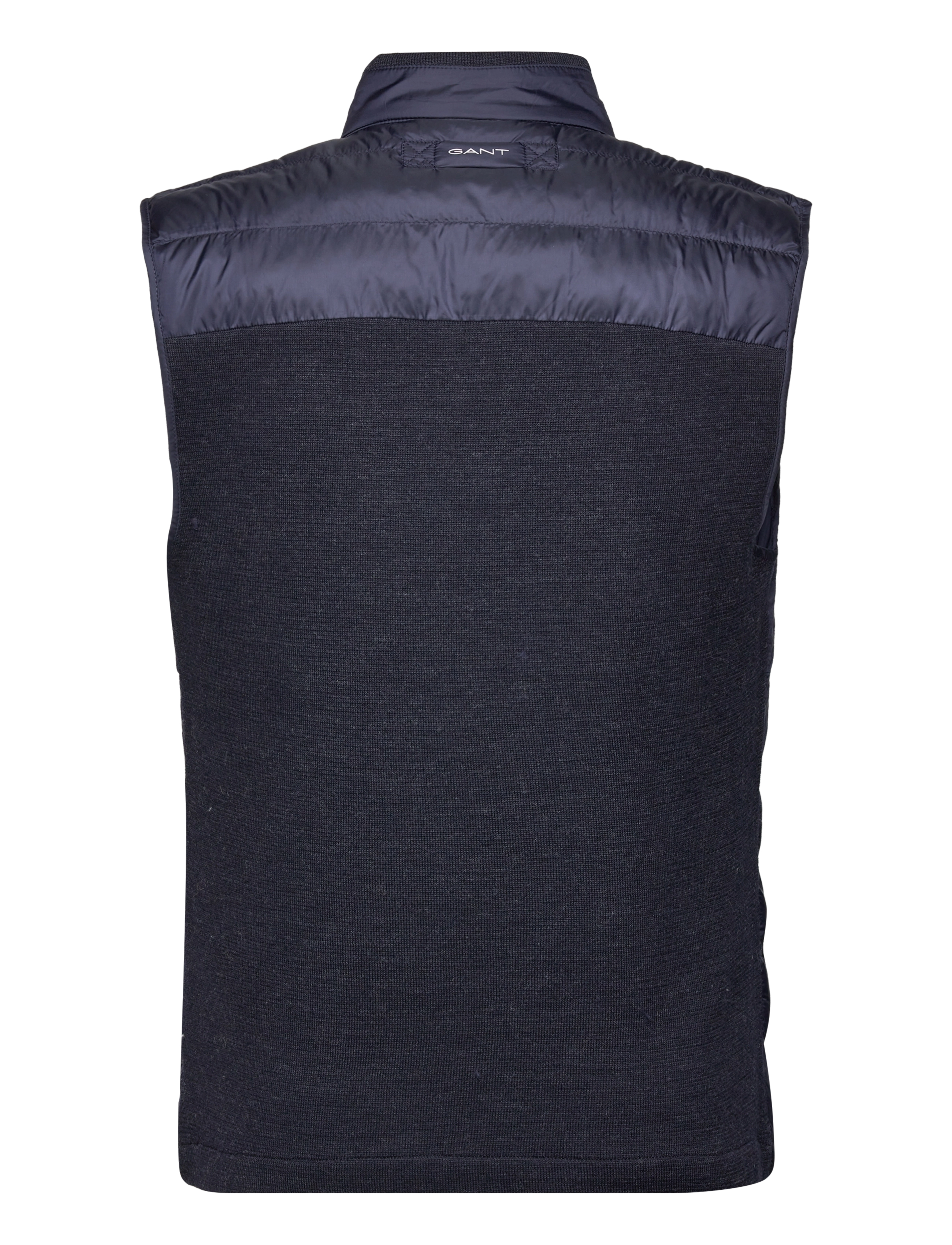 GANT - D1. MIXED MEDIA LIGHT PADDED GILET - evening blue - 1
