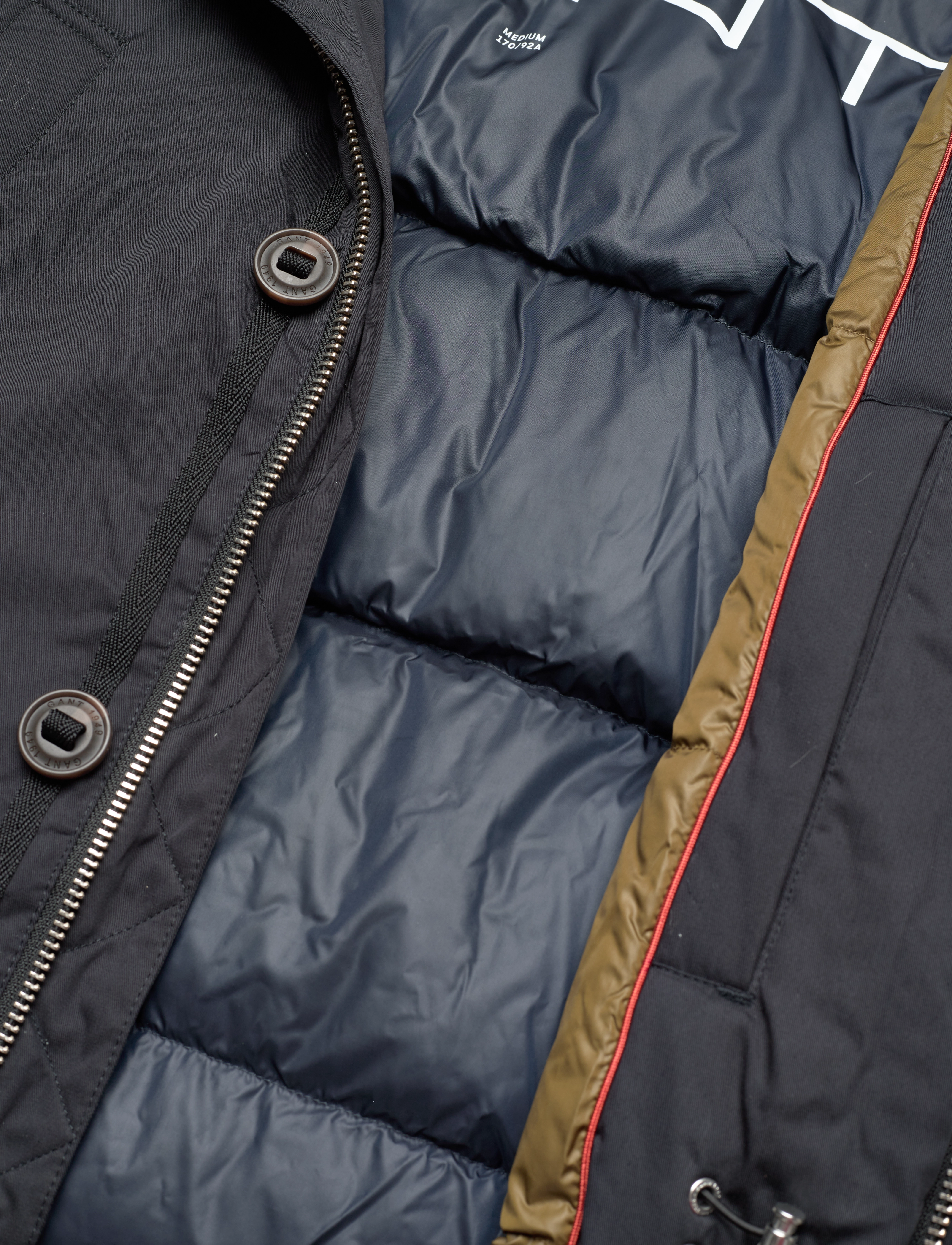 GANT - D2. WINTER PARKA - black - 4