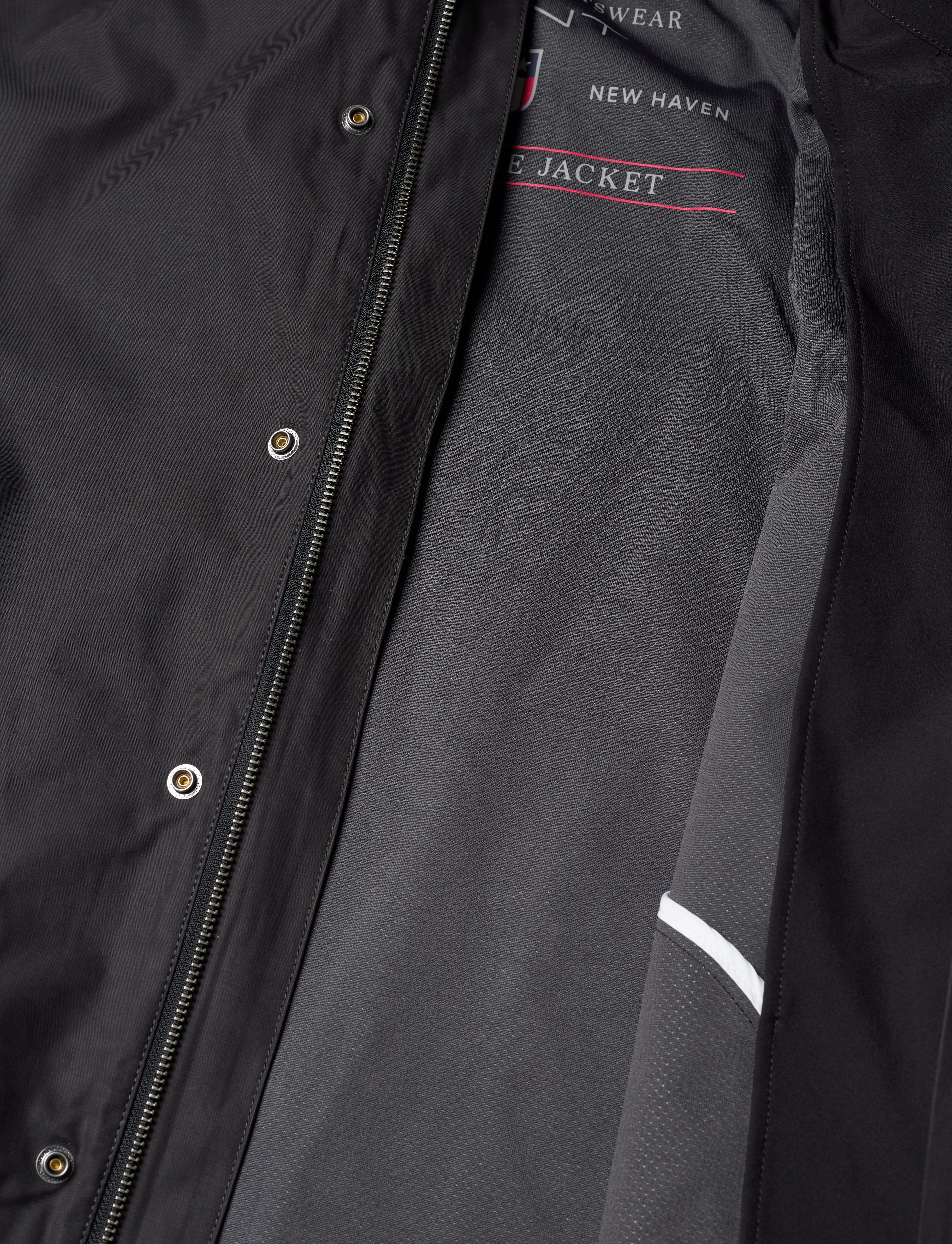 GANT - D1. DOUBLE JACKET - ebony black - 5