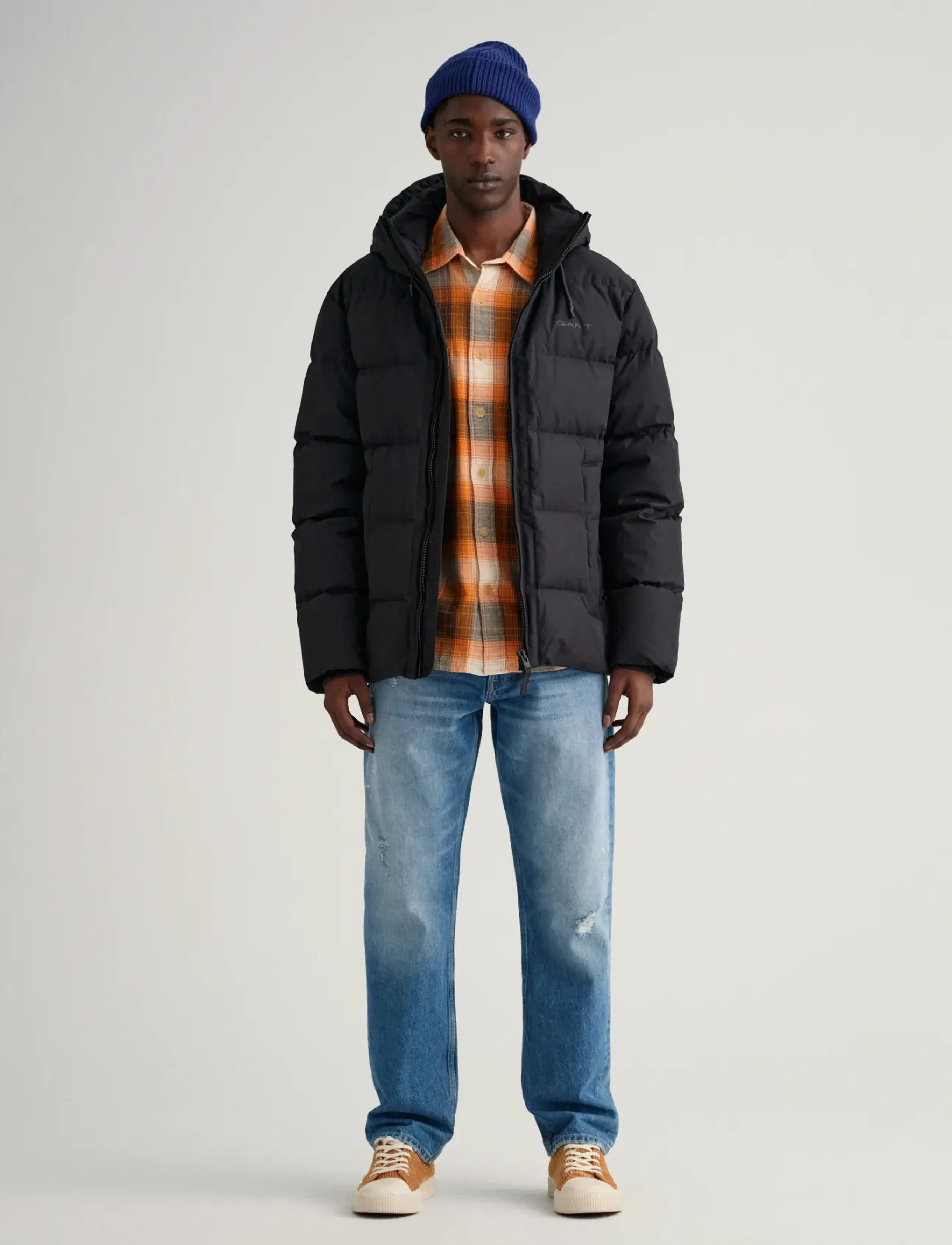 GANT - D2. ALTA DOWN JACKET - ebony black - 5