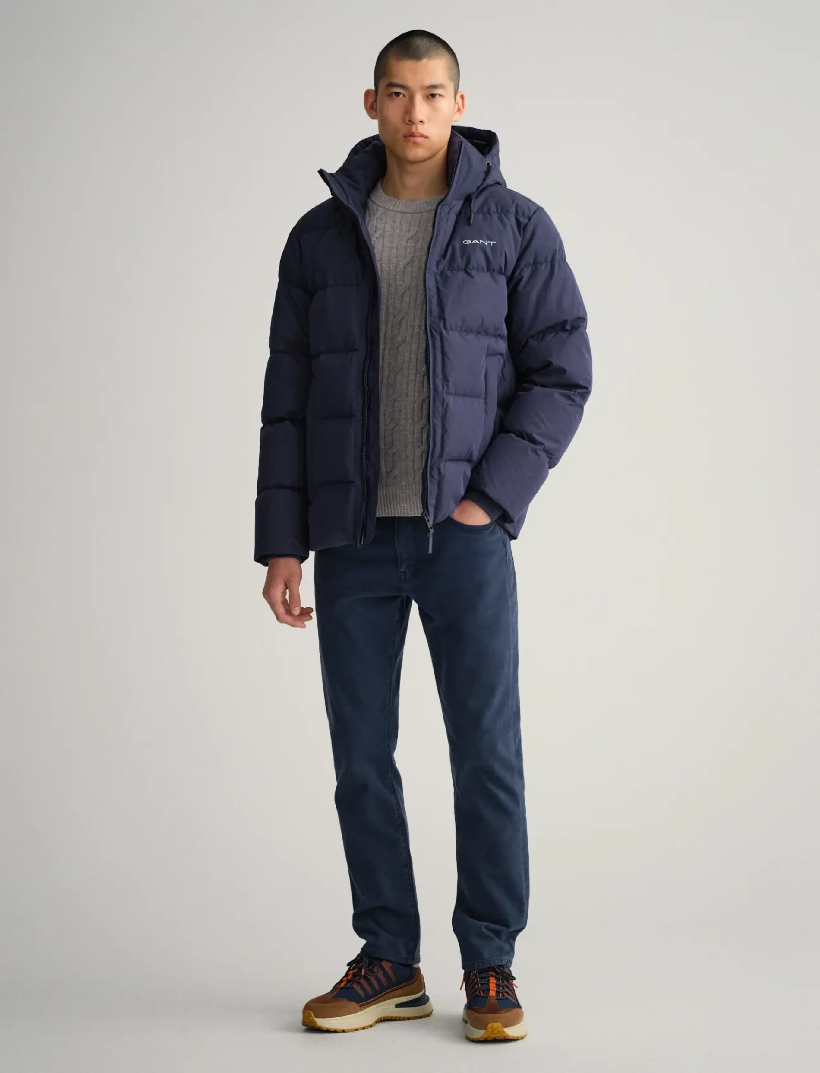 GANT - D2. ALTA DOWN JACKET - evening blue - 5