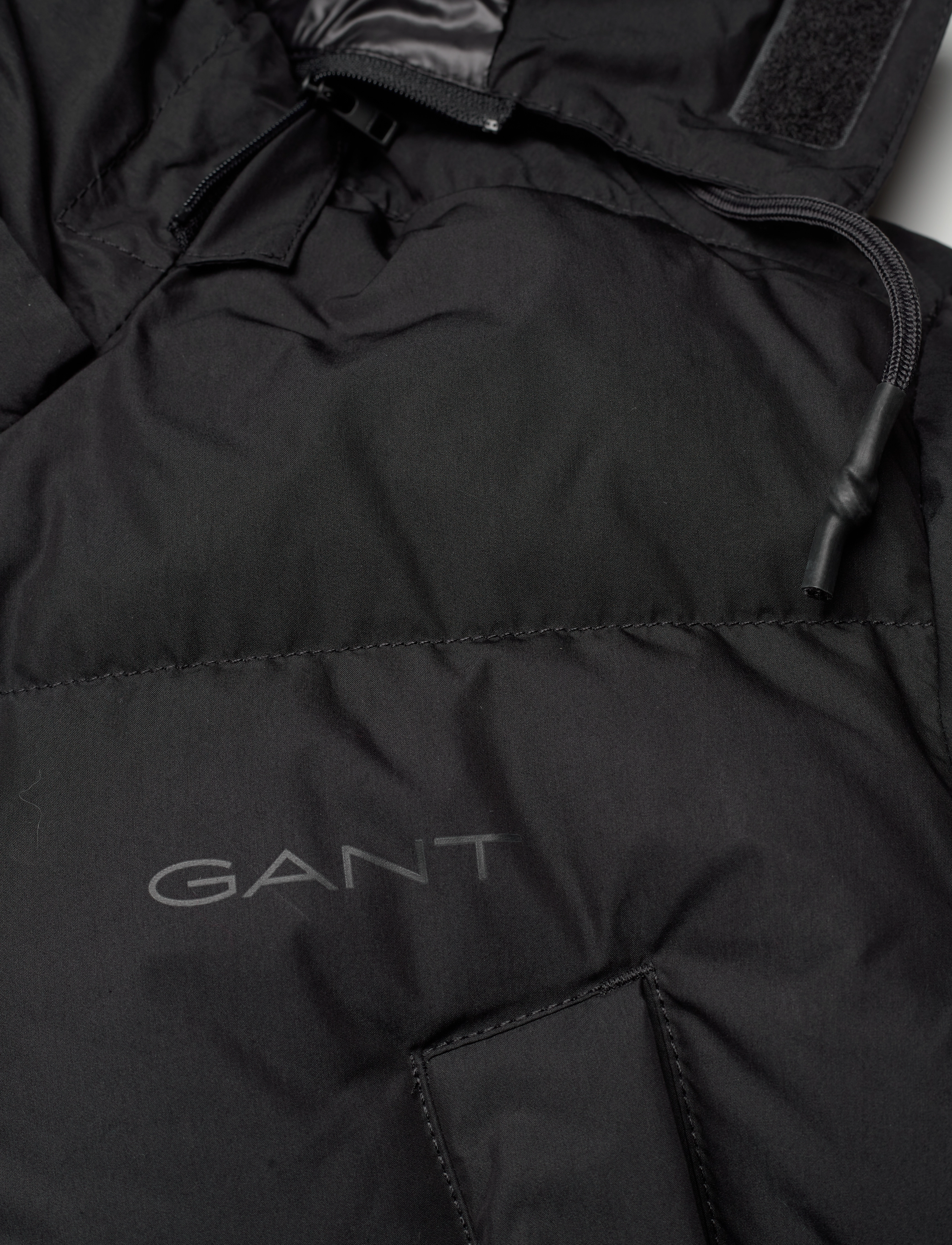 GANT - D2. LONG ALTA DOWN JACKET - ebony black - 3