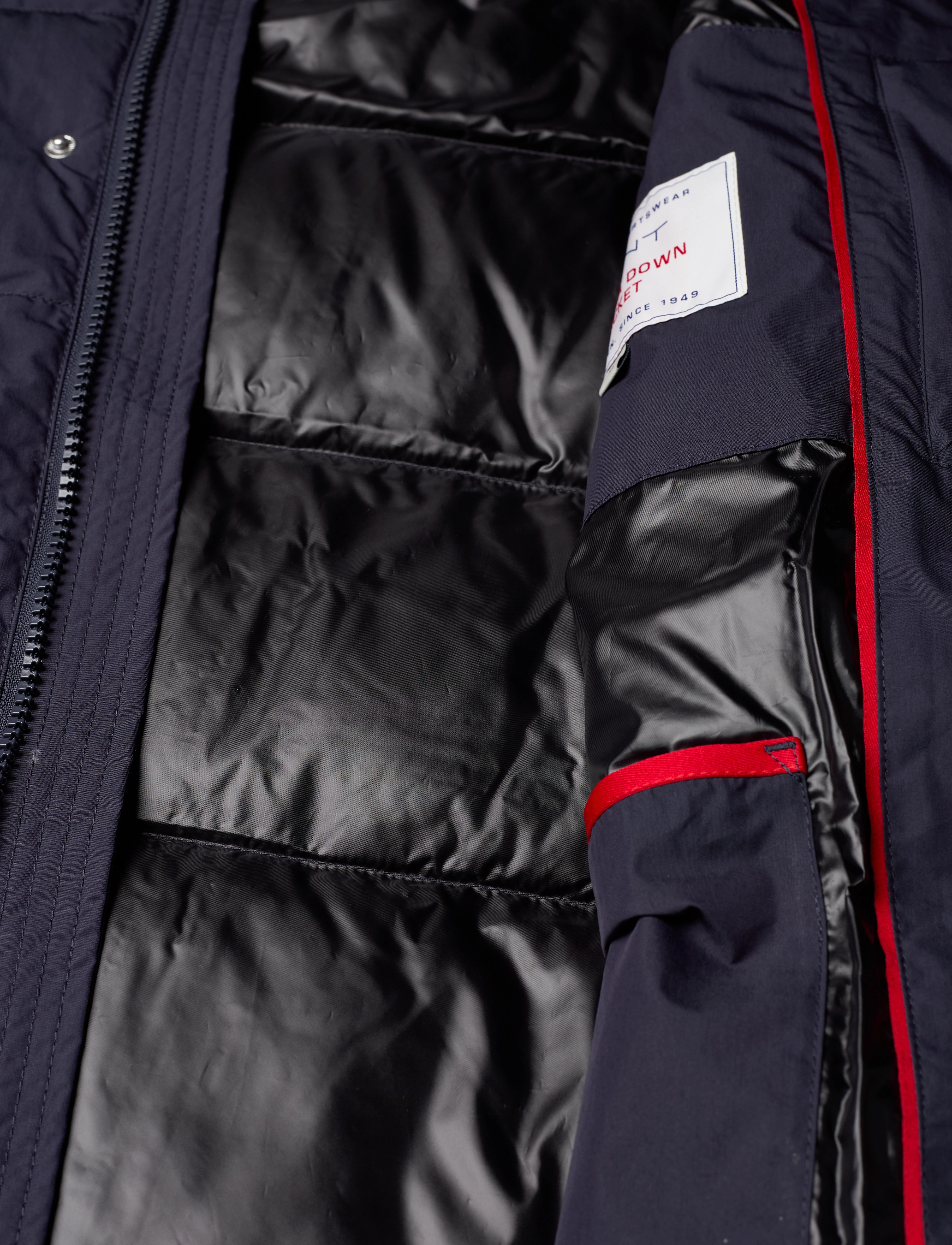 GANT - D2. LONG ALTA DOWN JACKET - evening blue - 5