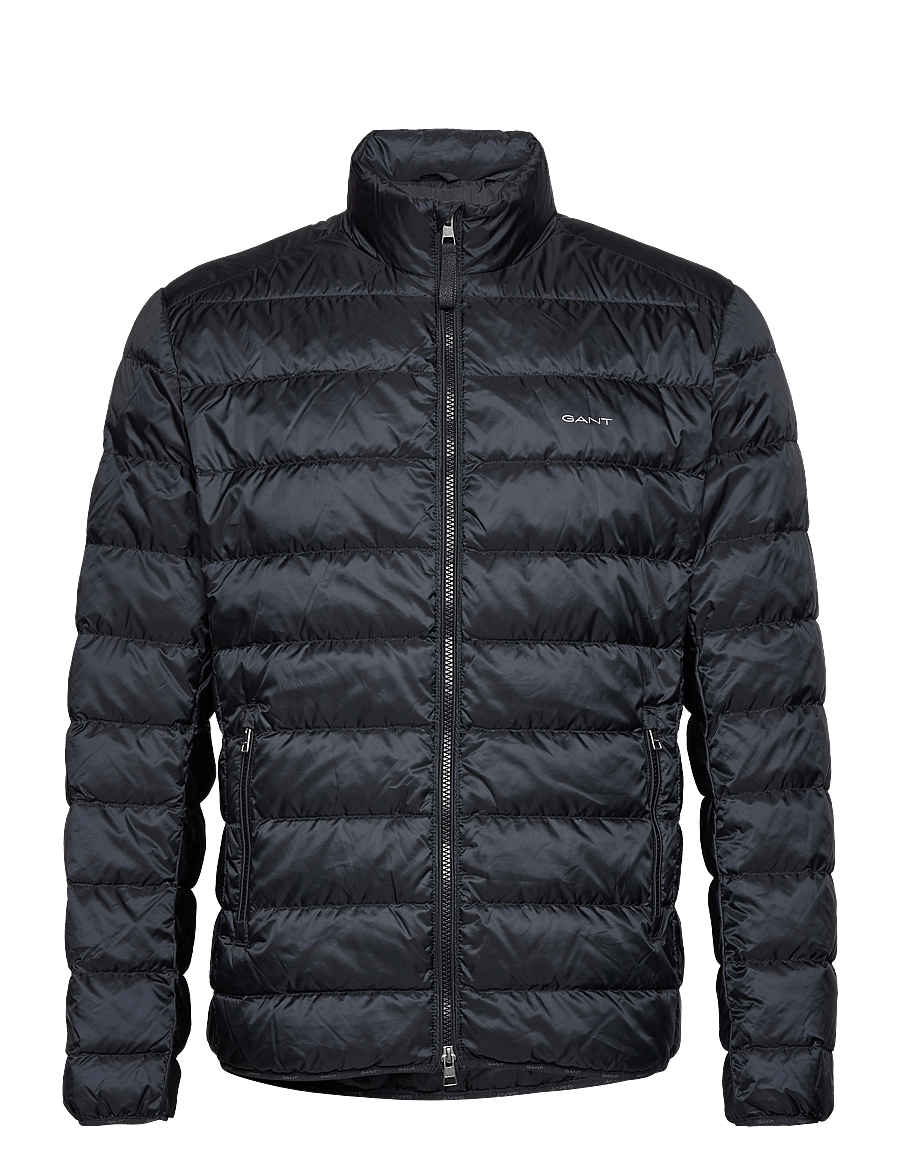 Gant - LIGHT DOWN JACKET - padded jackets - black - 1