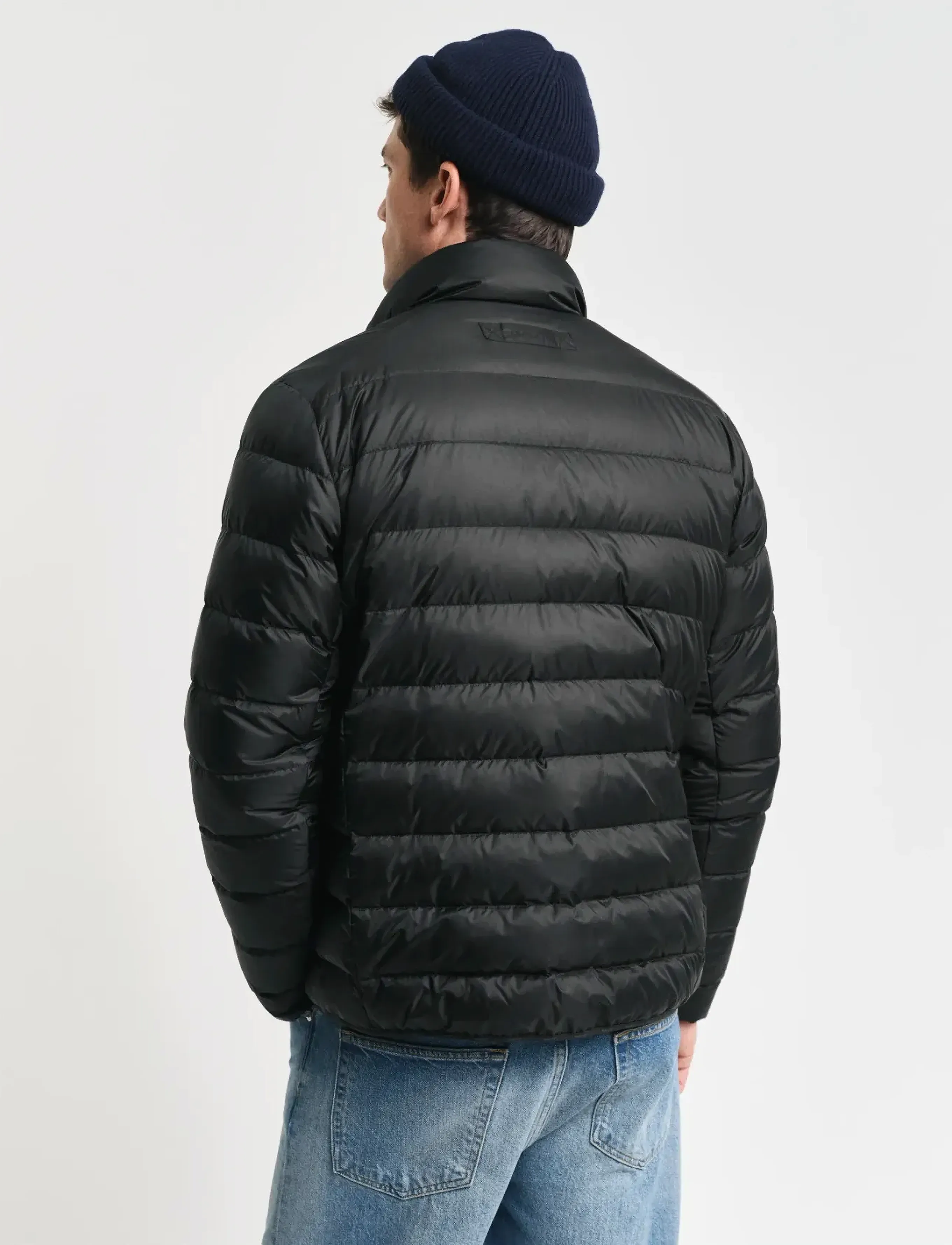 Gant - LIGHT DOWN JACKET - padded jackets - black - 3