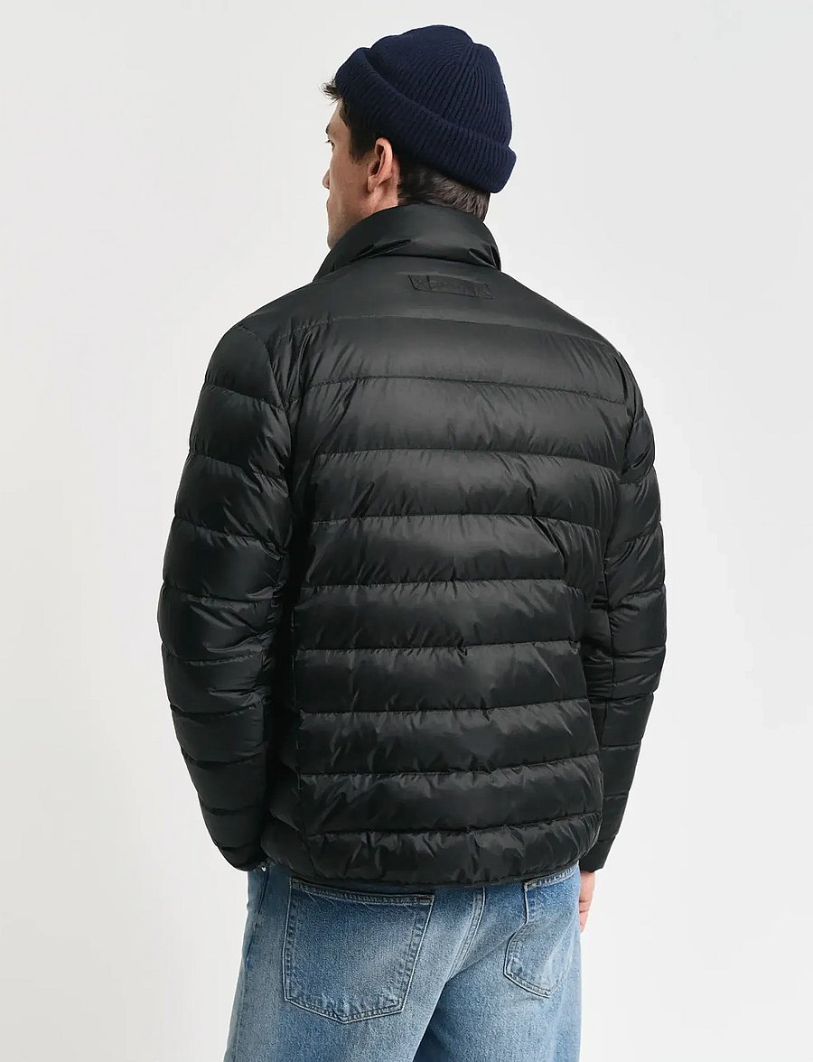 Gant - LIGHT DOWN JACKET - padded jackets - black - 3