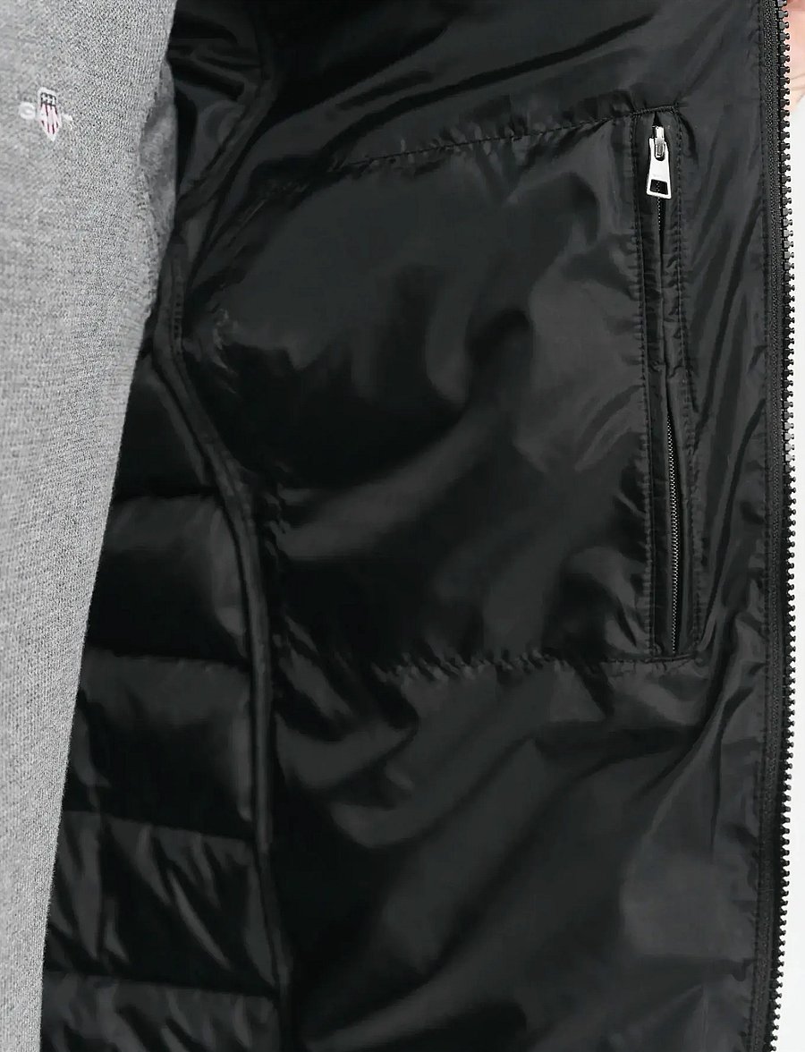 Gant - LIGHT DOWN JACKET - padded jackets - black - 4
