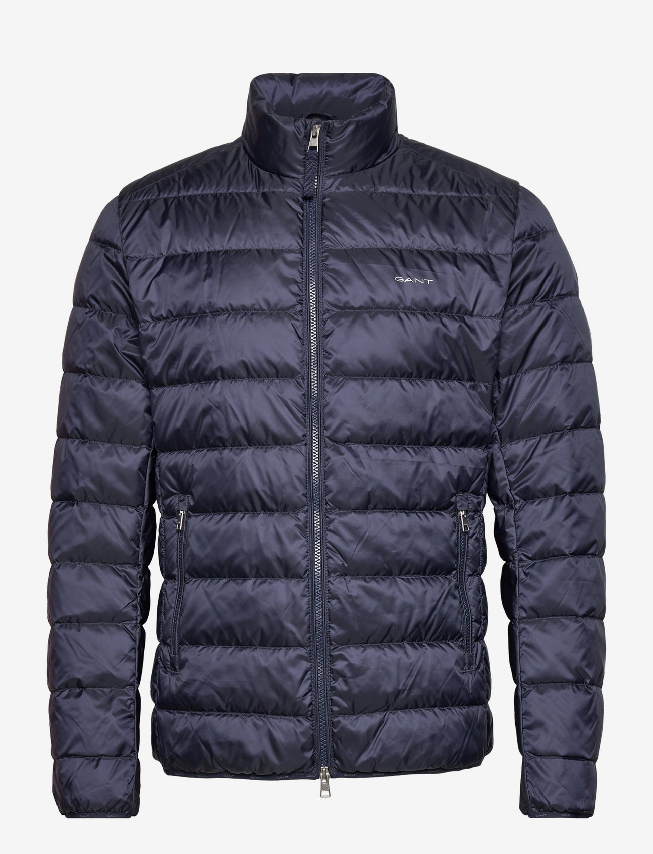 GANT - LIGHT DOWN JACKET - efterårsjakker - evening blue - 0
