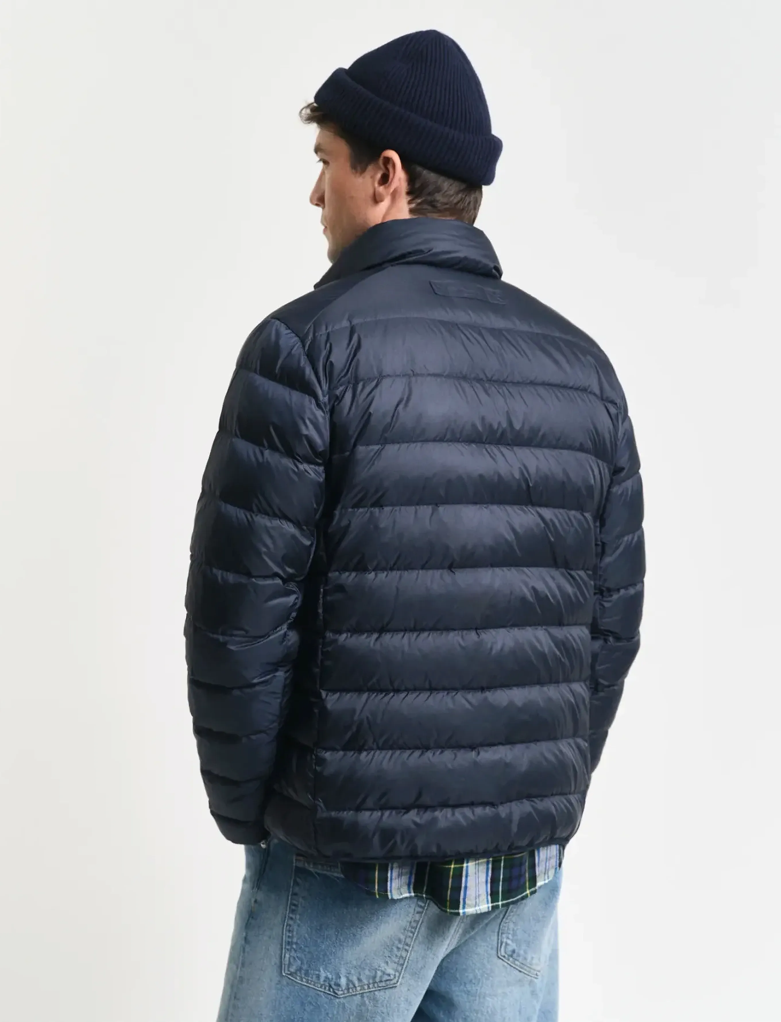 Gant - LIGHT DOWN JACKET - padded jackets - evening blue - 3