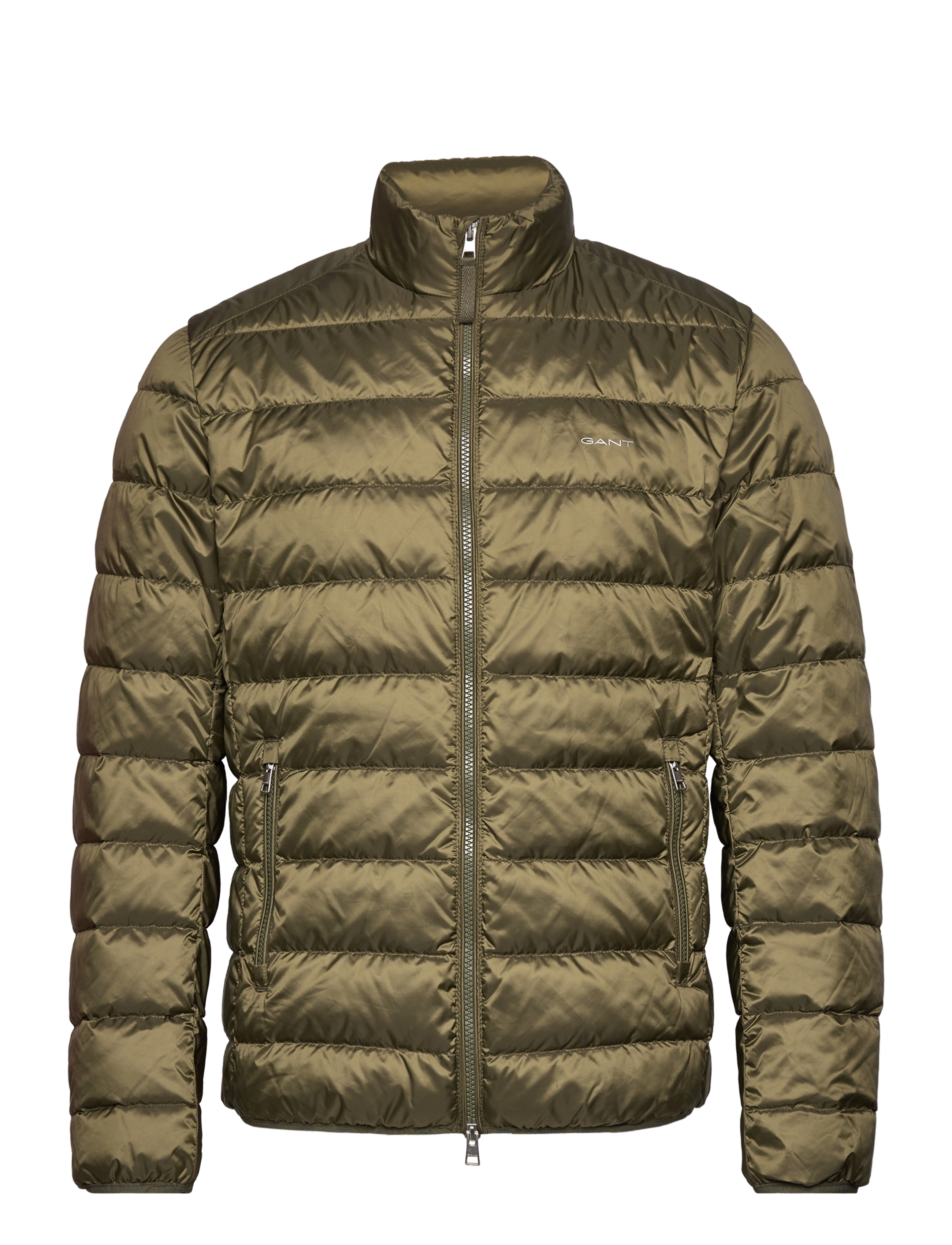 GANT Hell Down Jacke Khaki - S - Herren