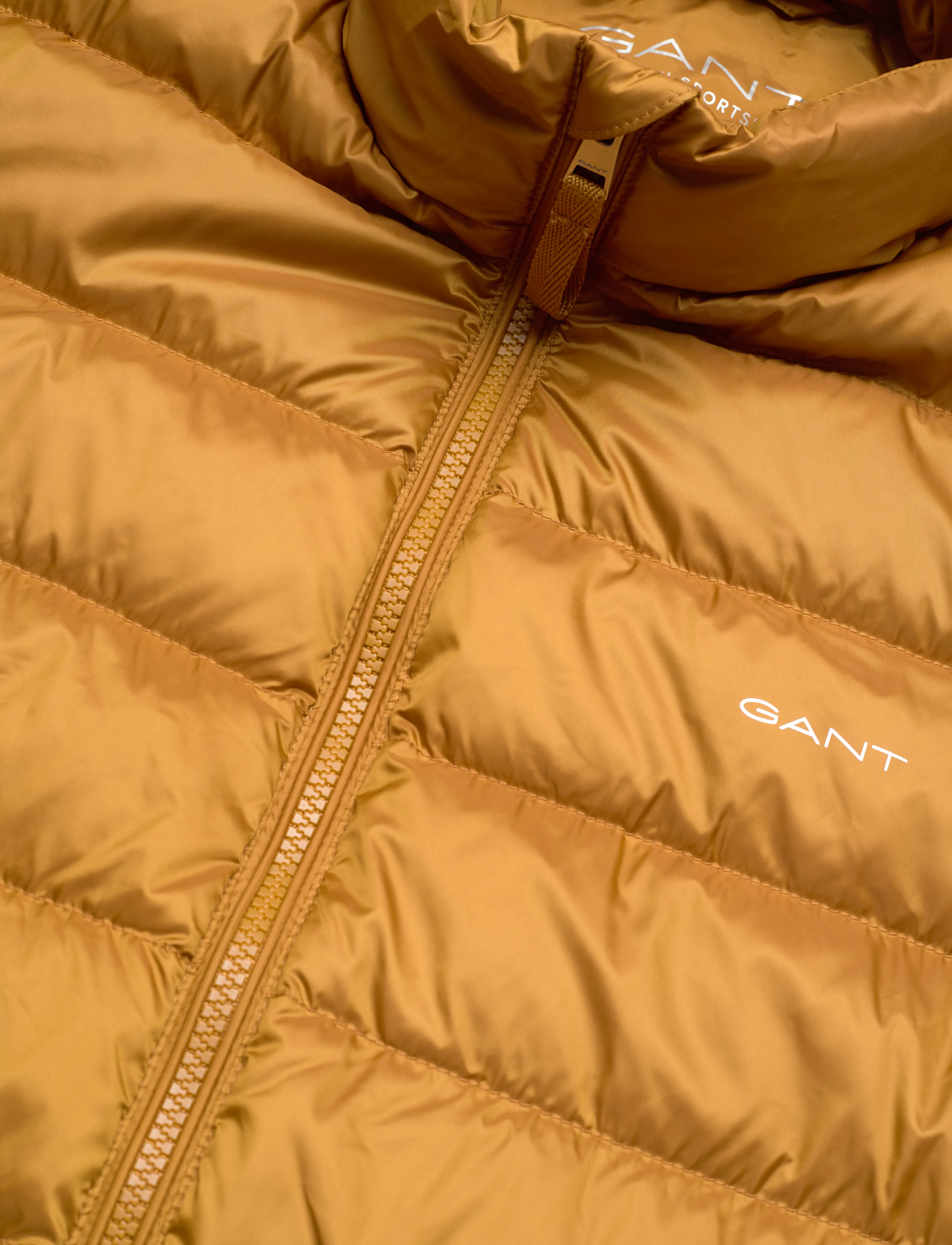 Gant - LIGHT DOWN JACKET - talvejoped - warm brown - 2