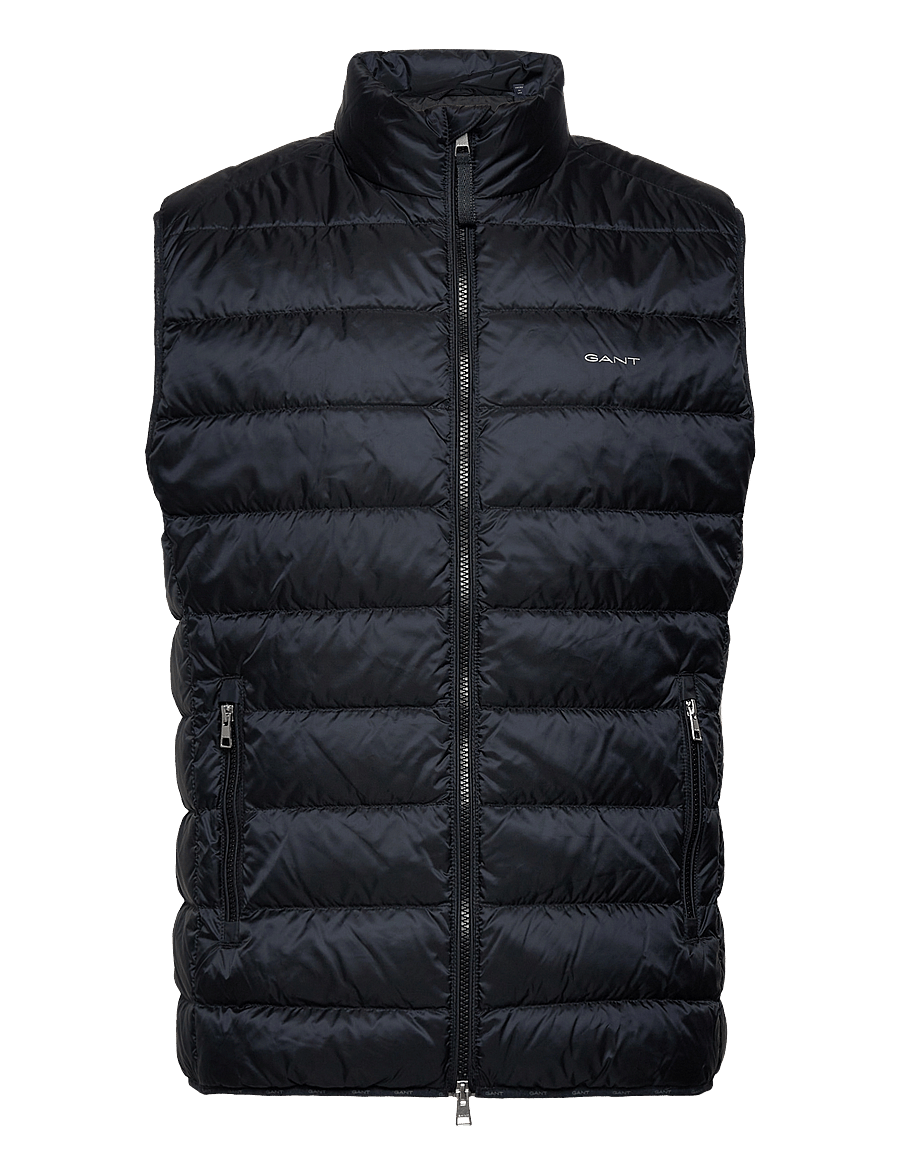Gant - LIGHT DOWN VEST - westen - black - 1