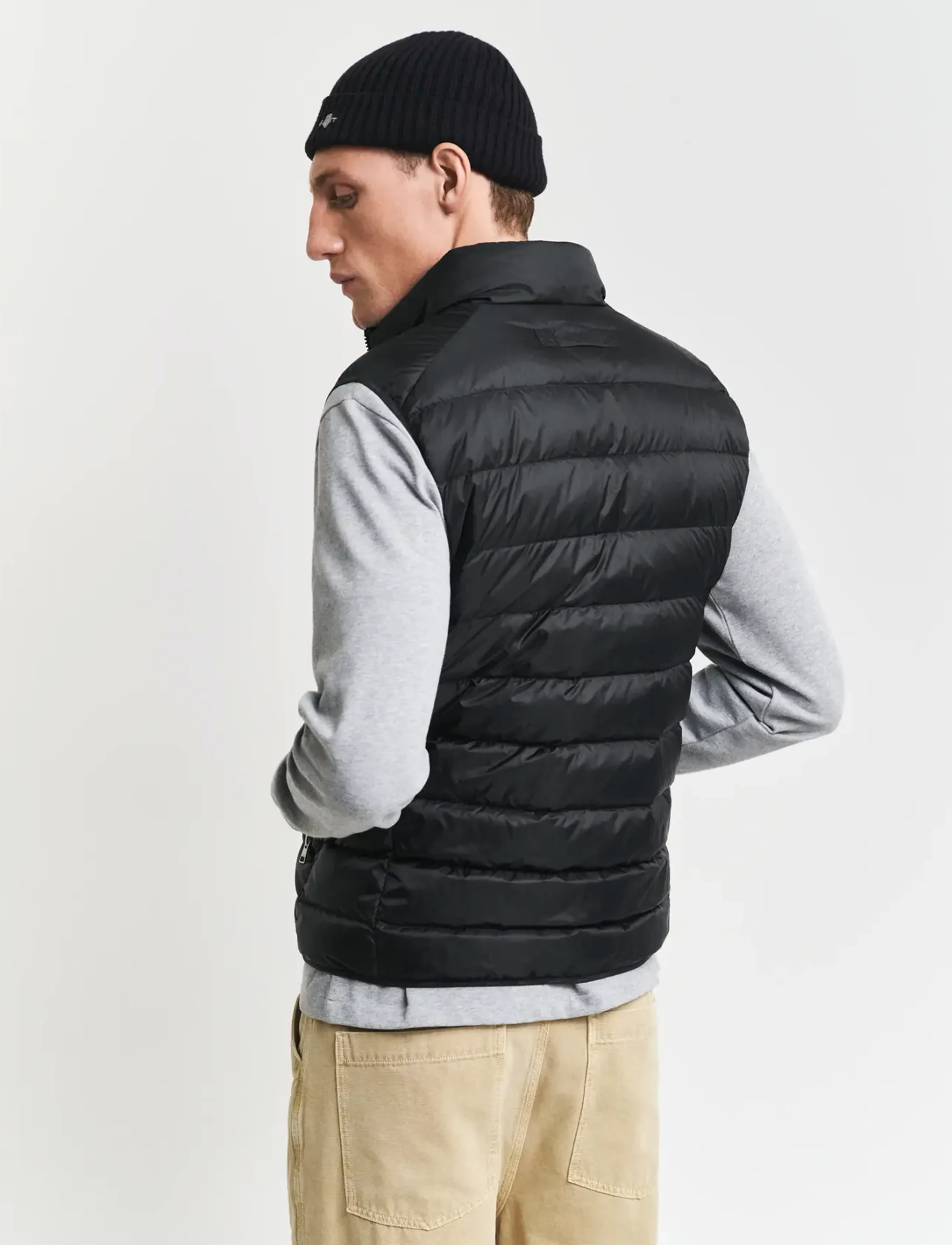 Gant - LIGHT DOWN VEST - westen - black - 3