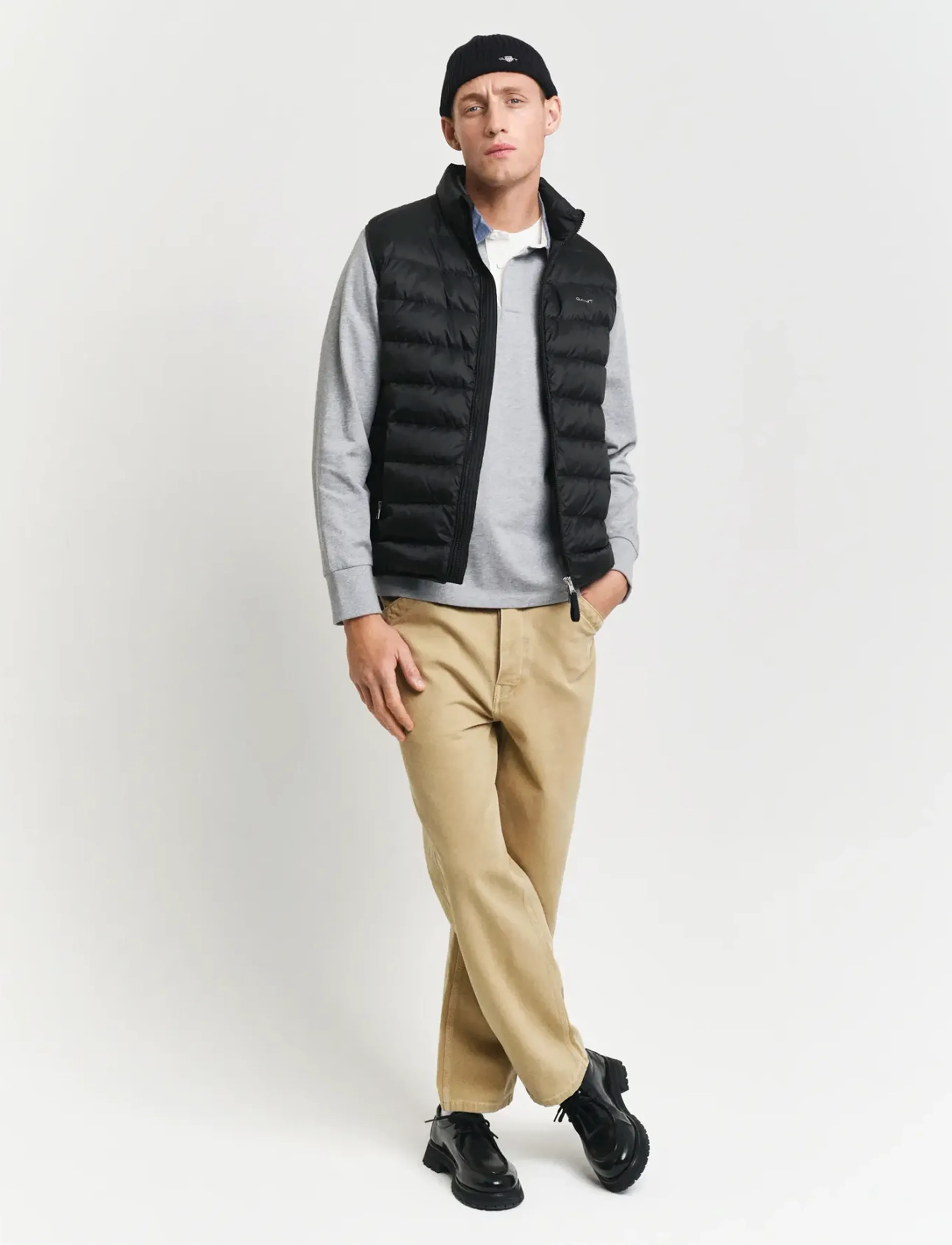 Gant - LIGHT DOWN VEST - westen - black - 5