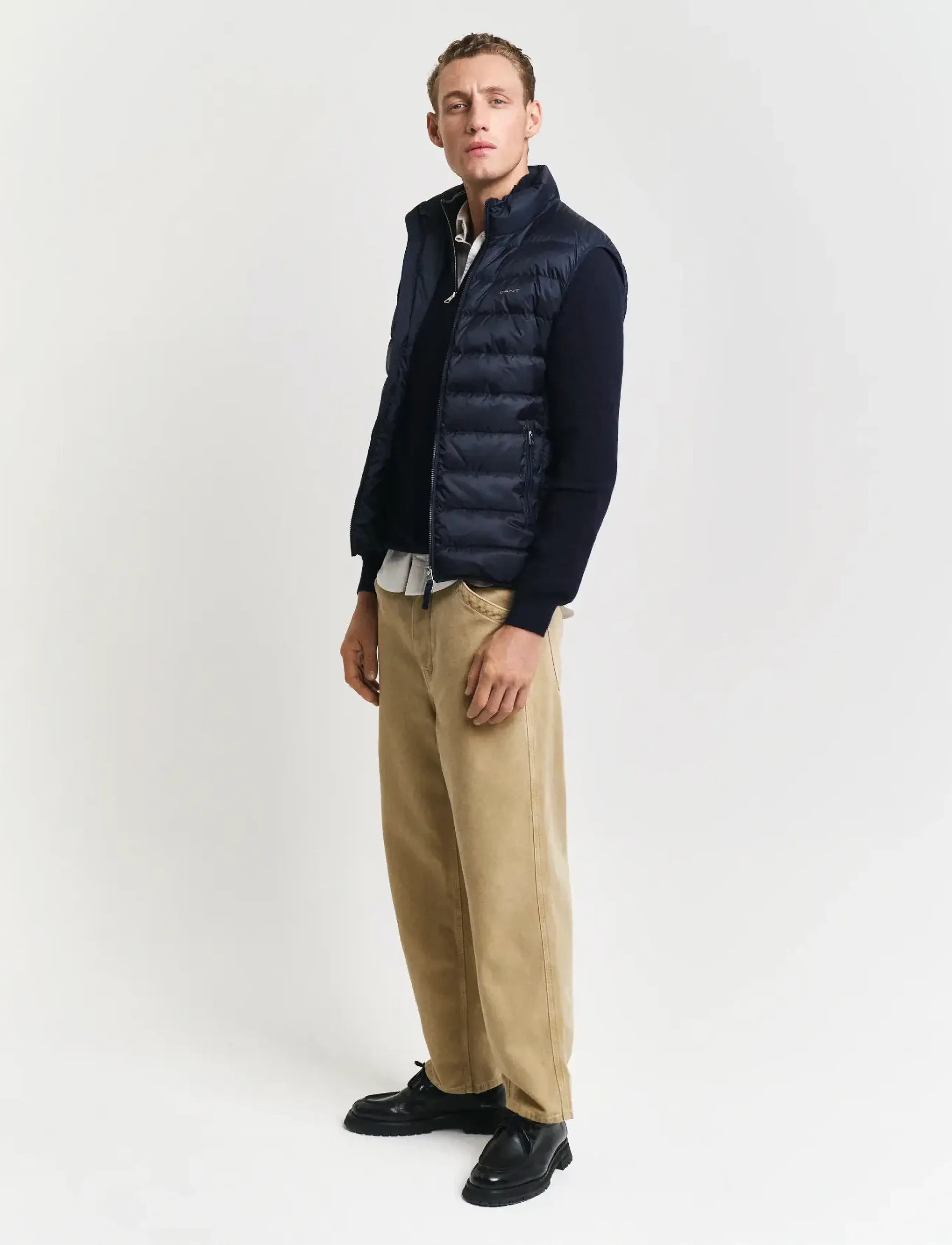 Gant - LIGHT DOWN VEST - jackor & rockar - evening blue - 5