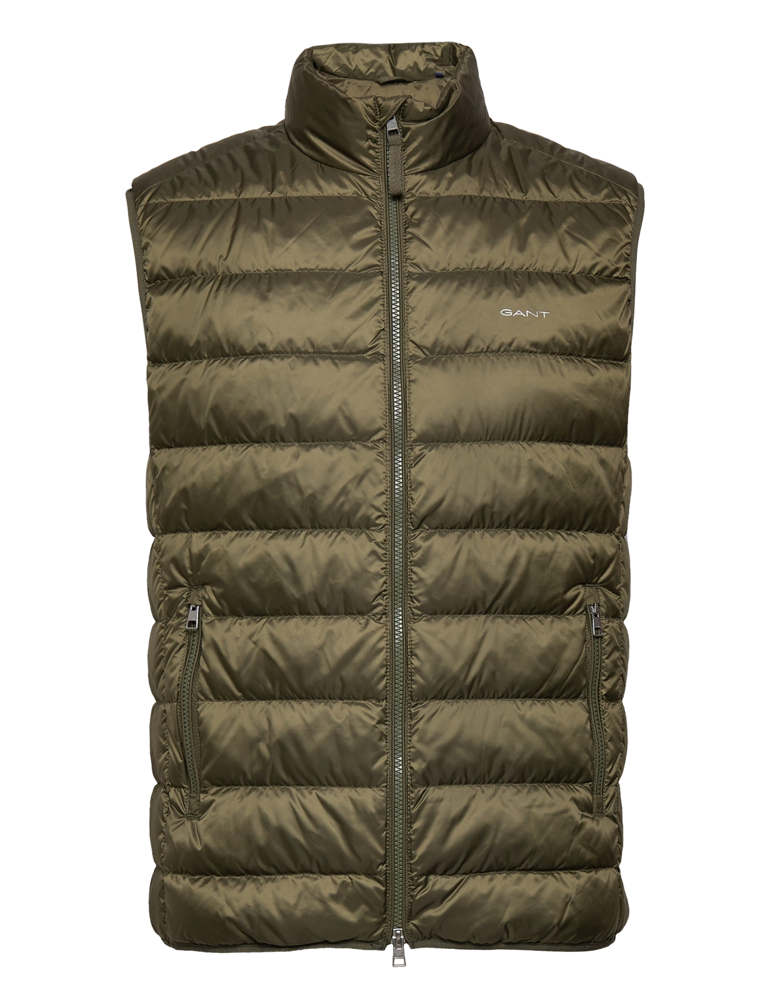 GANT Hell Down Vest Khaki - XL - Herren