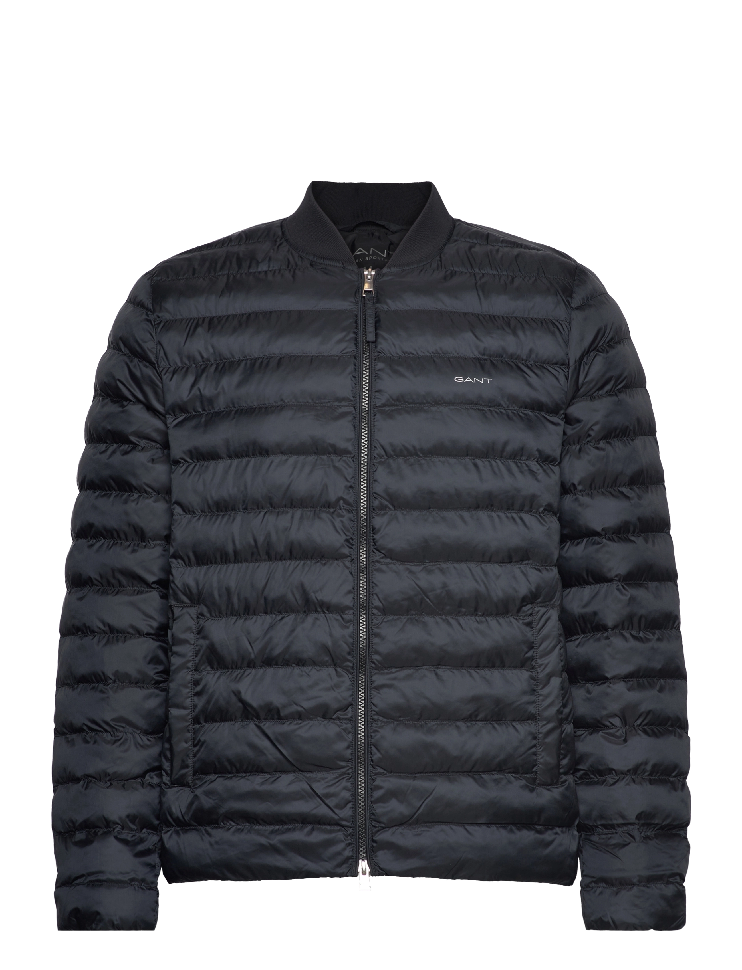 GANT Hell Gefüttert Bomber Jacke Schwarz - S - Herren