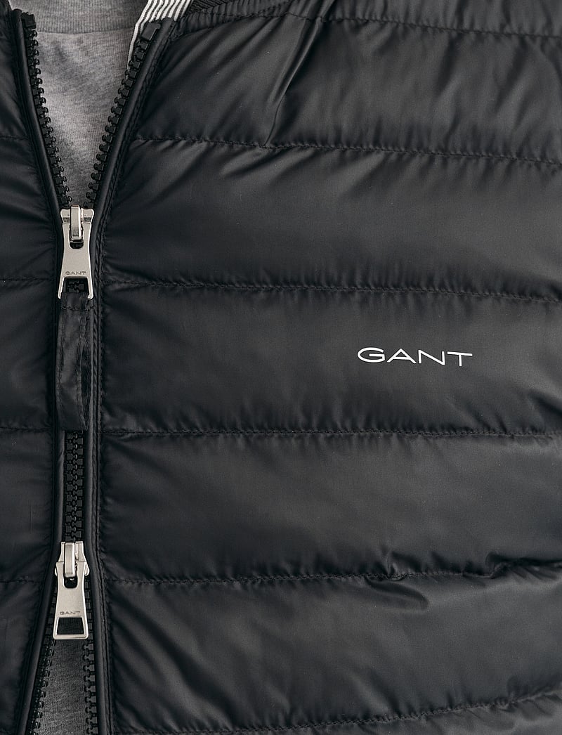GANT - LIGHT PADDED BOMBER JACKET - fodrade jackor - black - 4