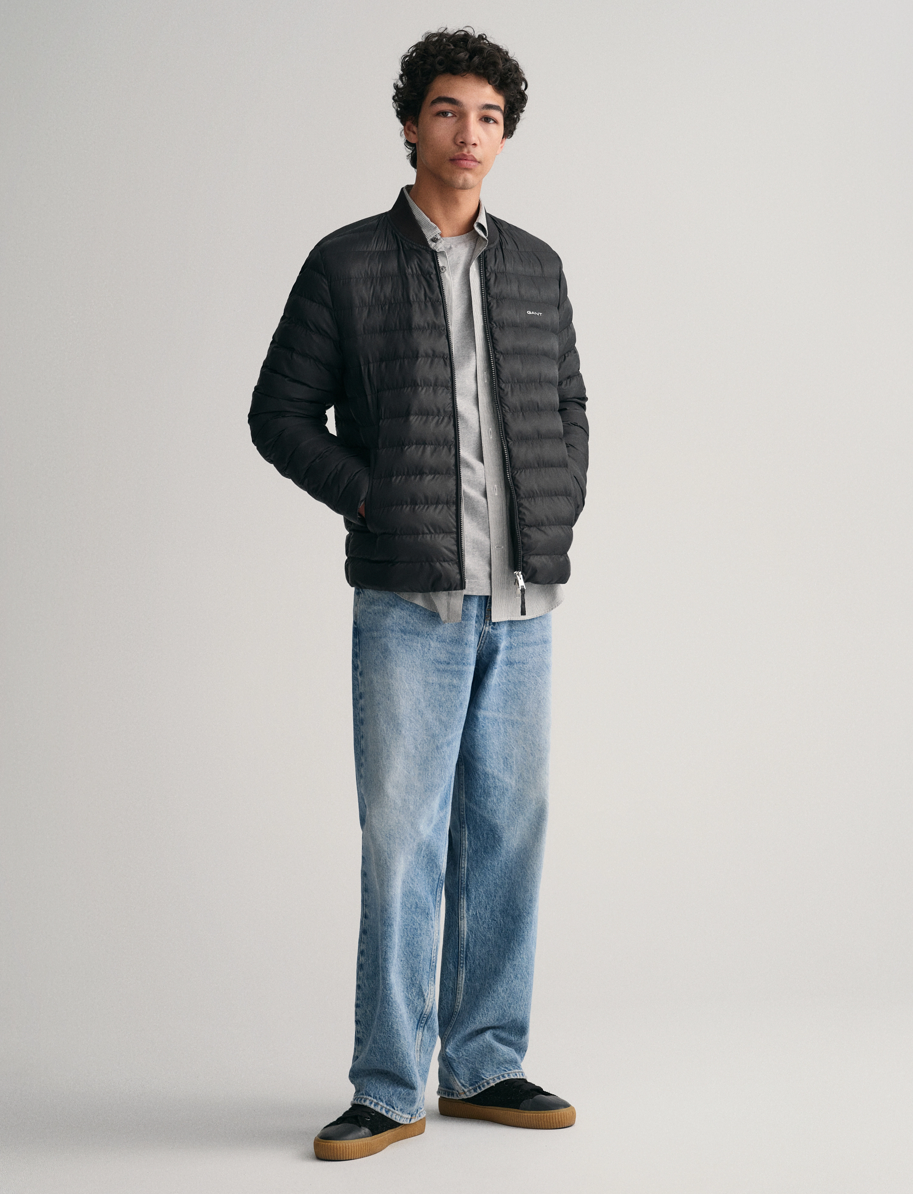 Light Padded Bomber Jacket 4