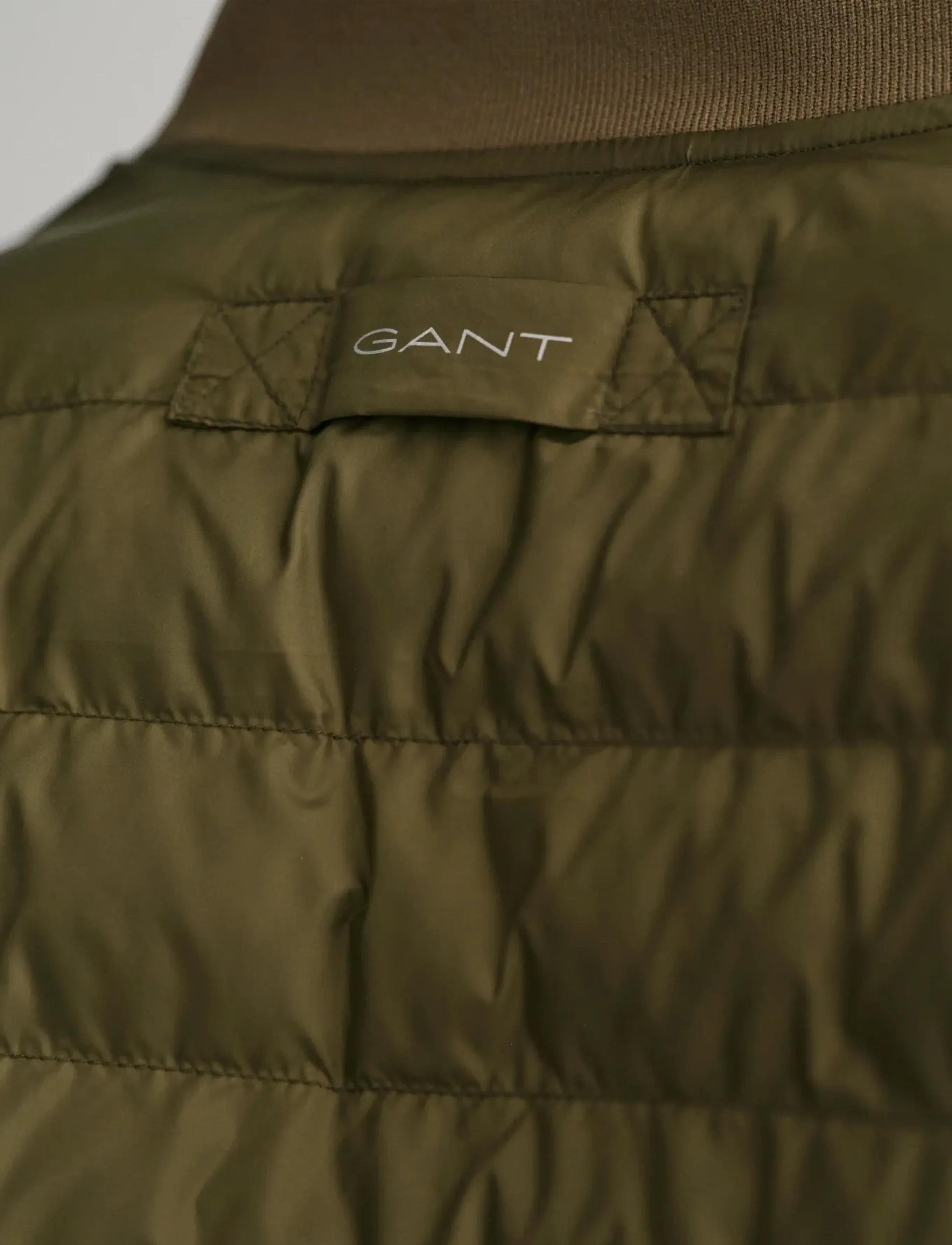 Gant - LIGHT PADDED BOMBER JACKET - vinterjakker - juniper green - 4