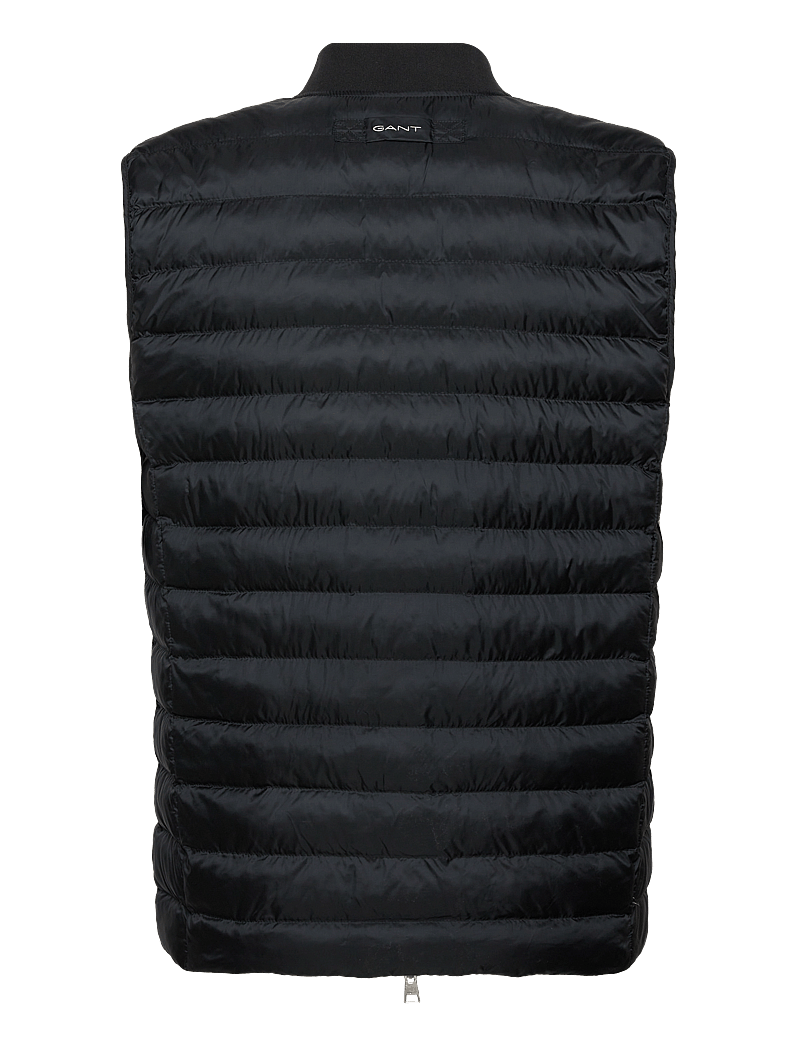 GANT - LIGHT PADDED BOMBER VEST - jackor & rockar - black - 2