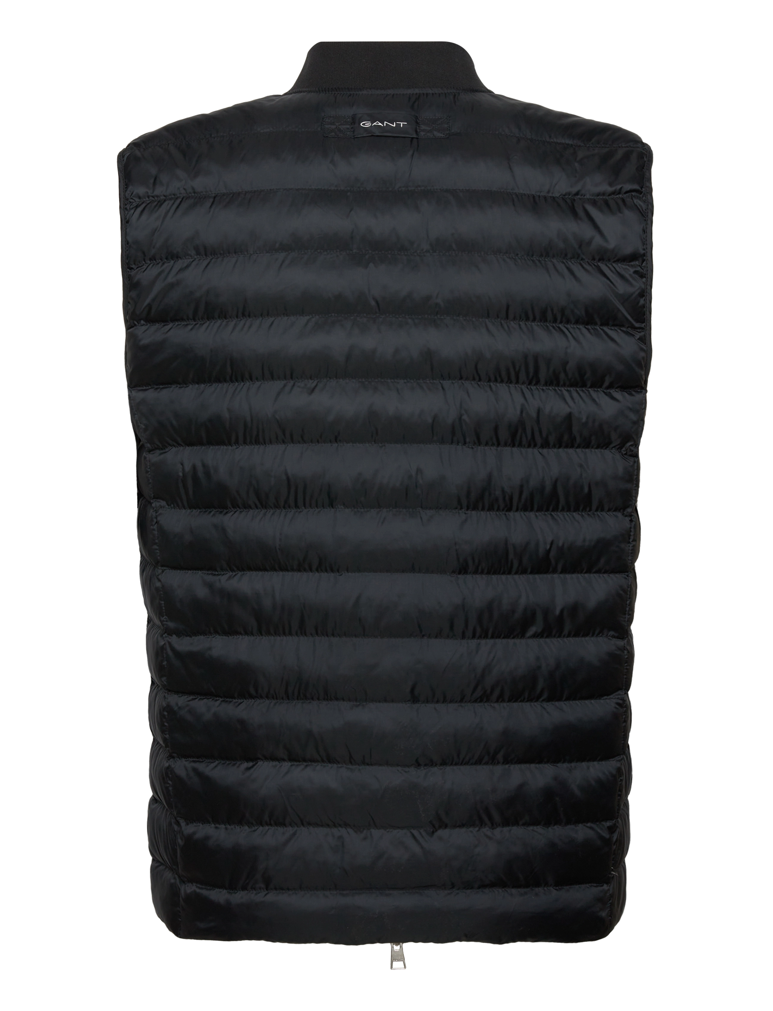 Gant - LIGHT PADDED BOMBER VEST - jackets & coats - black - 2