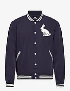 LNYC. VARSITY JACKET - EVENING BLUE