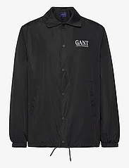 GANT - COACH JACKET - spring jackets - black - 0