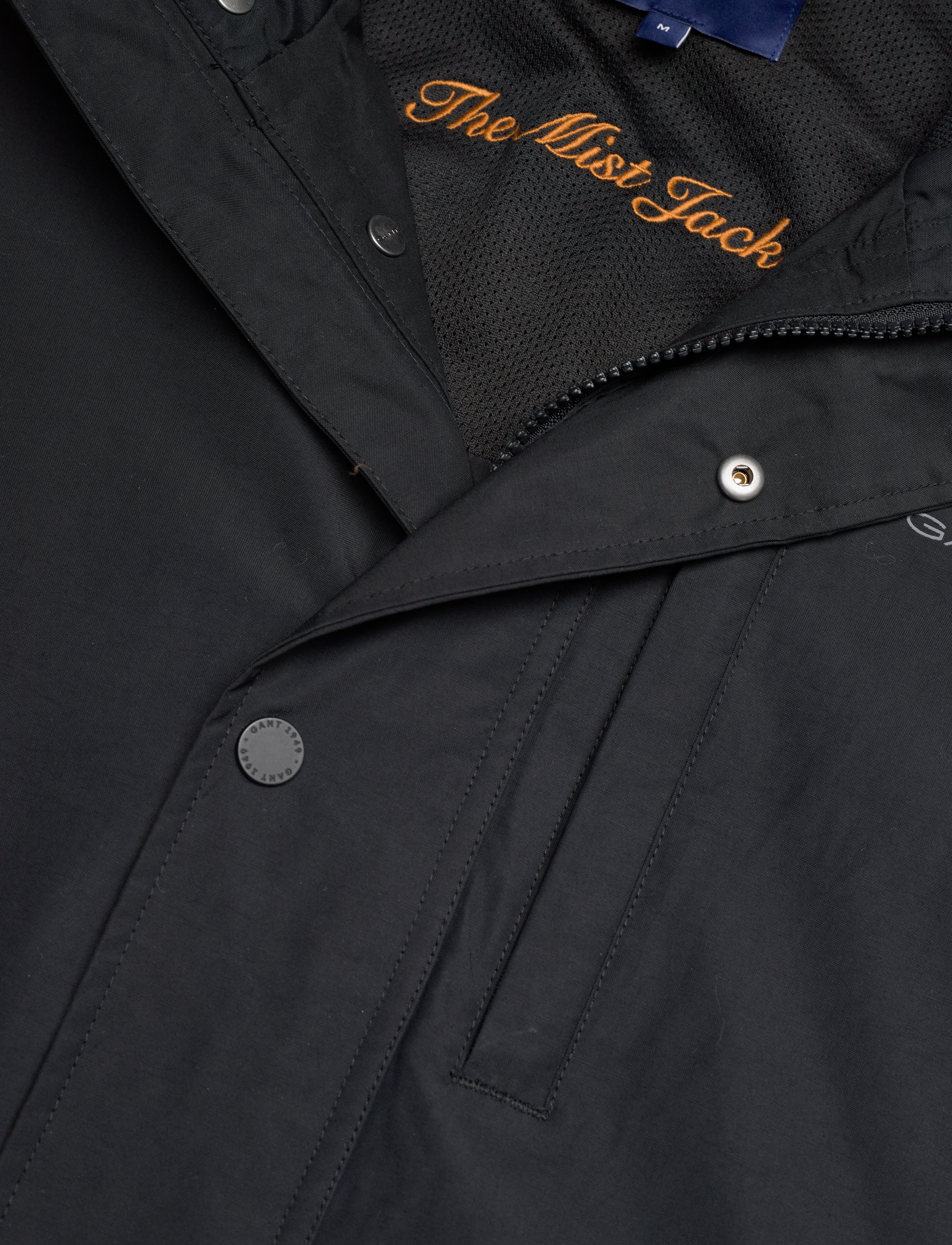 GANT - MIST JACKET - ebony black - 3