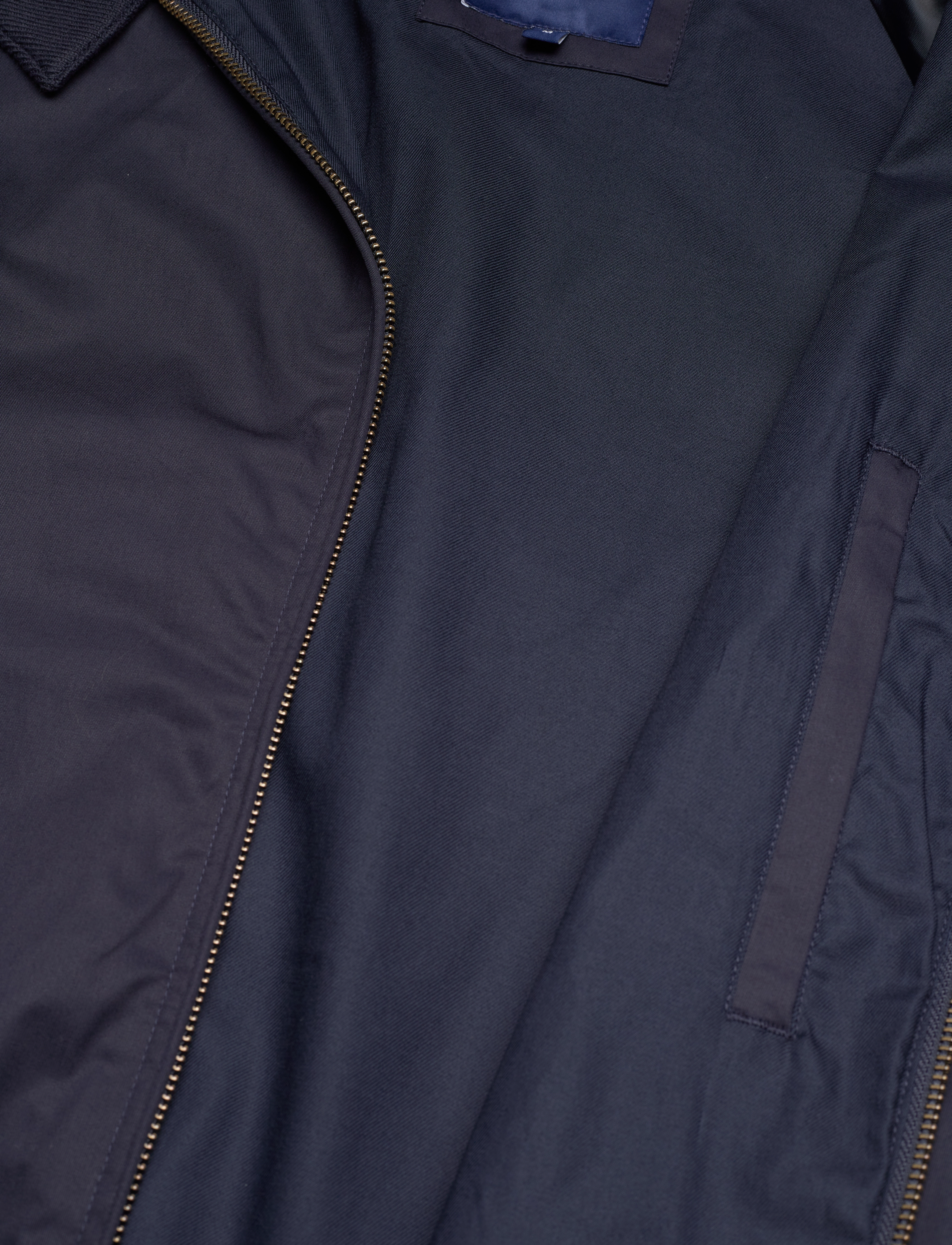 GANT - COTTON HARRINGTON JACKET - evening blue - 4
