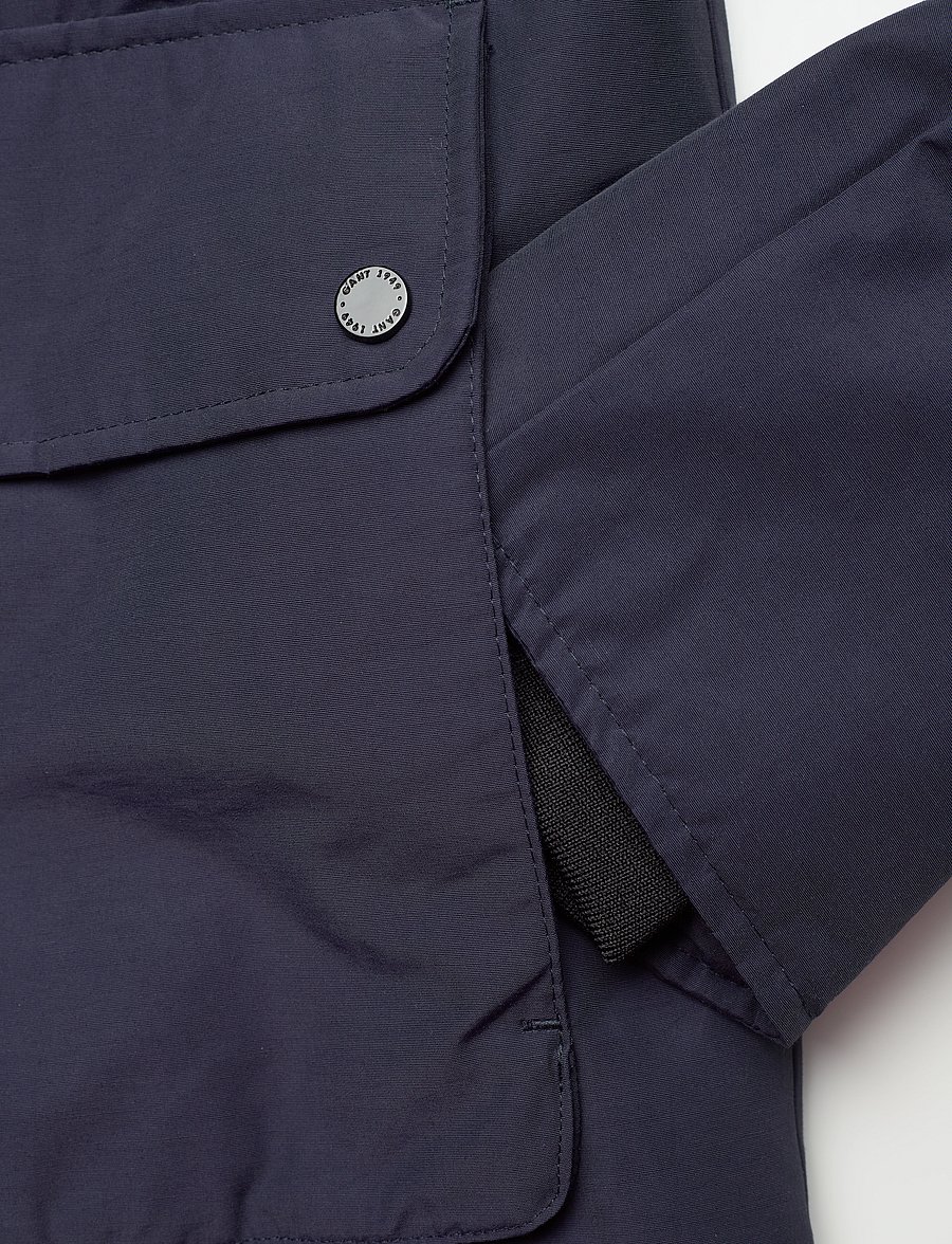 Gant - MIST JACKET - evening blue - 4