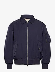 GANT - BOMBER JACKET - spring jackets - evening blue - 0