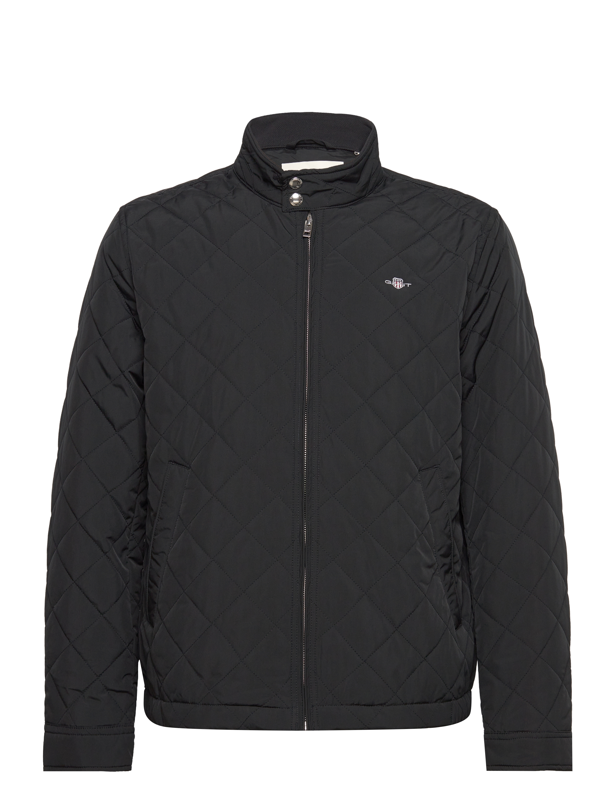 Gant QUILTED WINDCHEATER - Jackor & rockar - BLACK / black