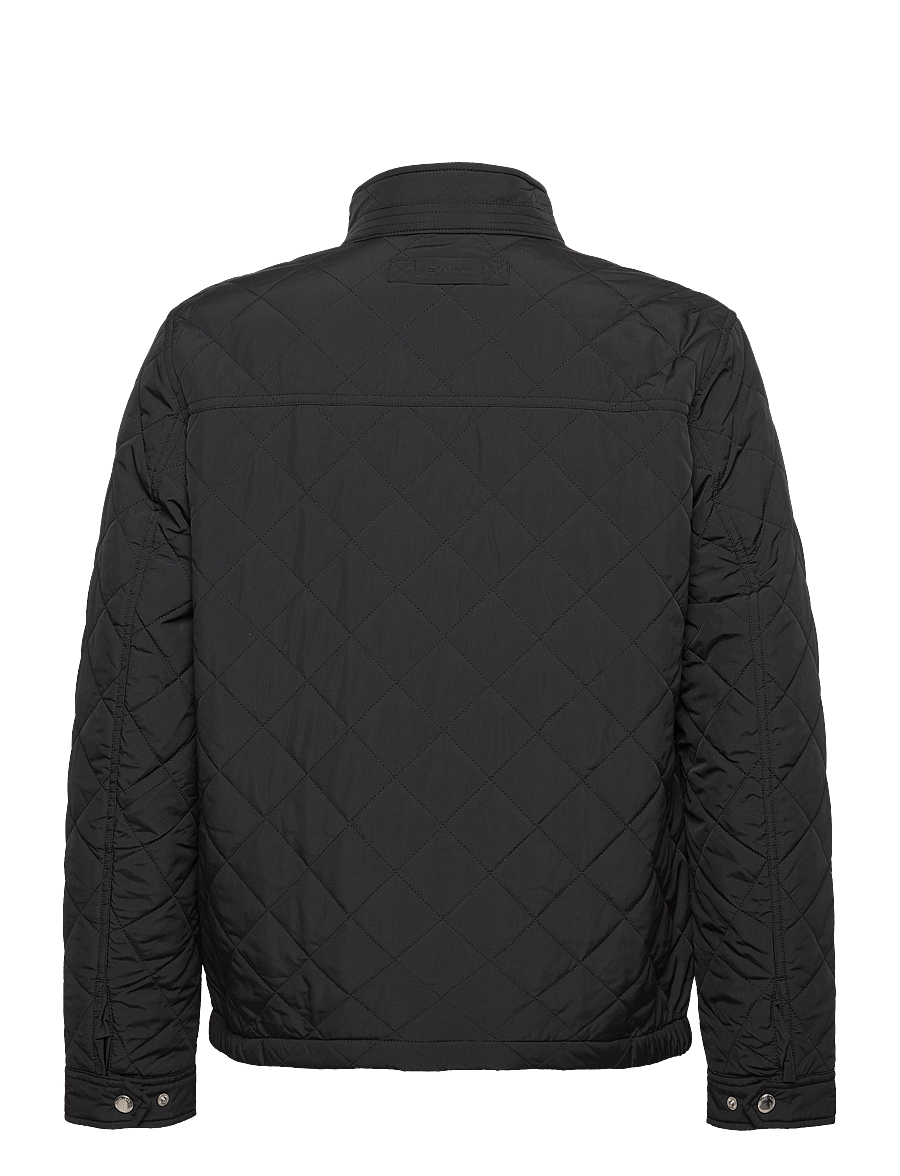 Gant - QUILTED WINDCHEATER - Õhukesed jakid - black - 2