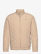 QUILTED WINDCHEATER - DRY SAND