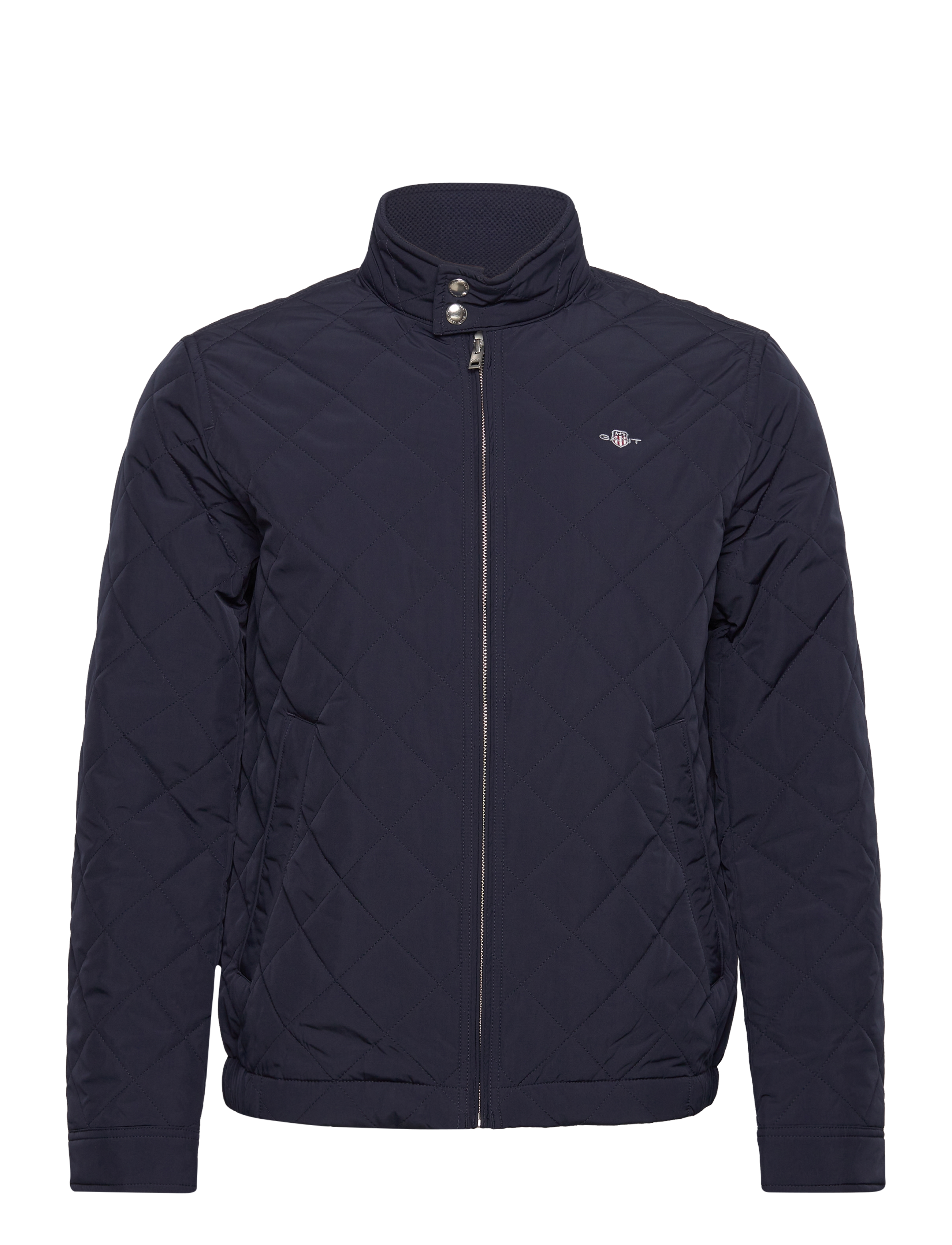 Gant - QUILTED WINDCHEATER - léttir jakkar - evening blue - 2